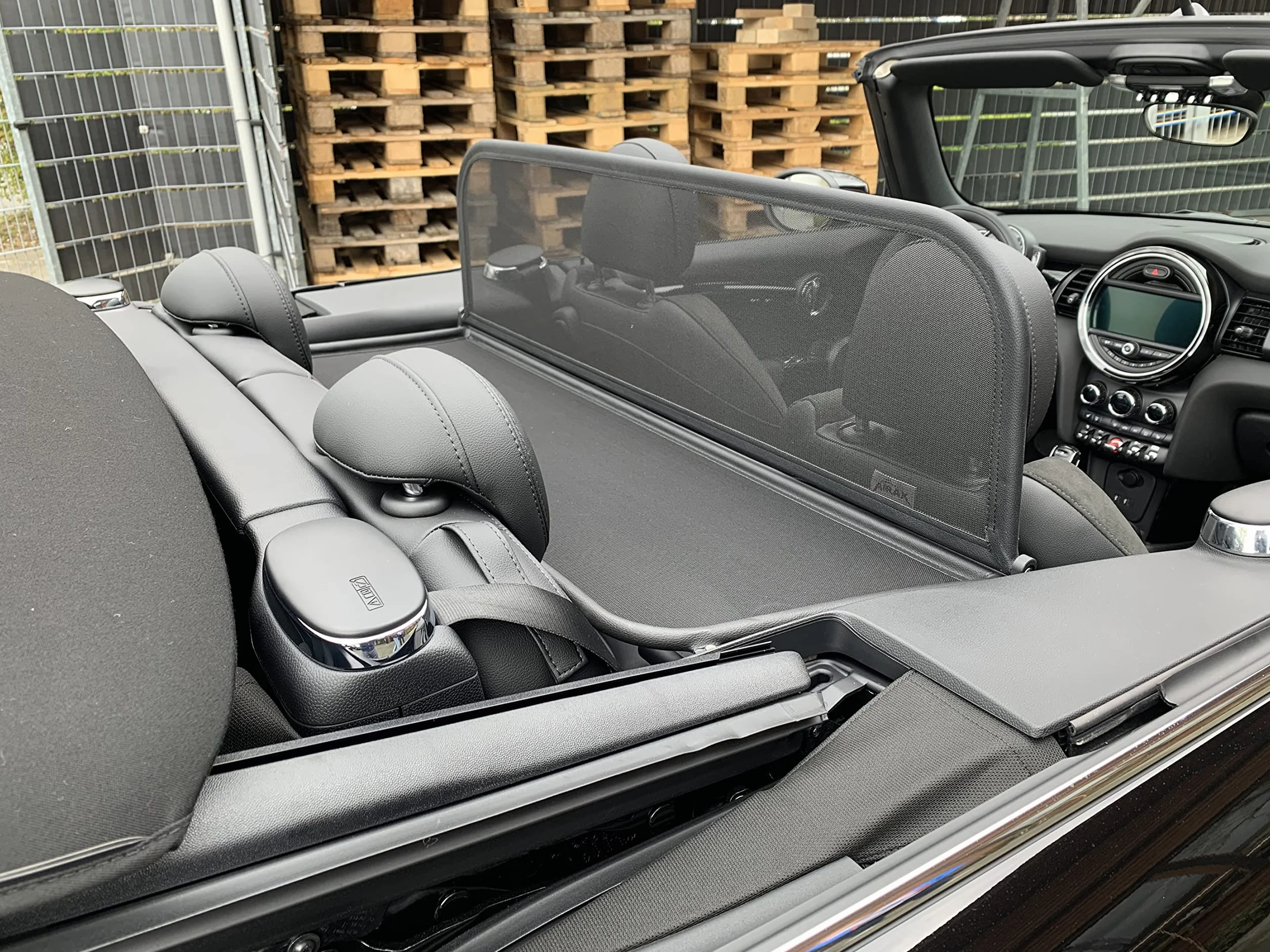 Deflettore antivento per BMW Mini One Cooper F67 Mk IV Cabrio z etui