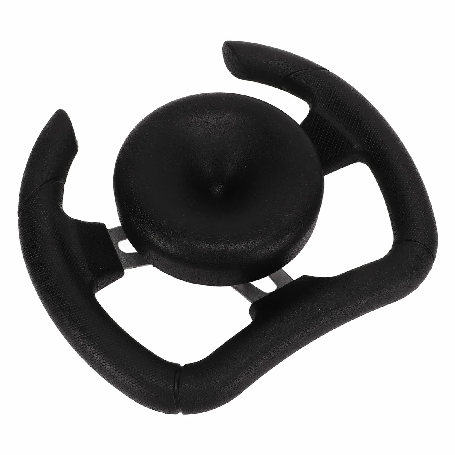 Volante da Corsa 277 mm Nero Ergonomico per Kart e Veicoli a 4 Ruote