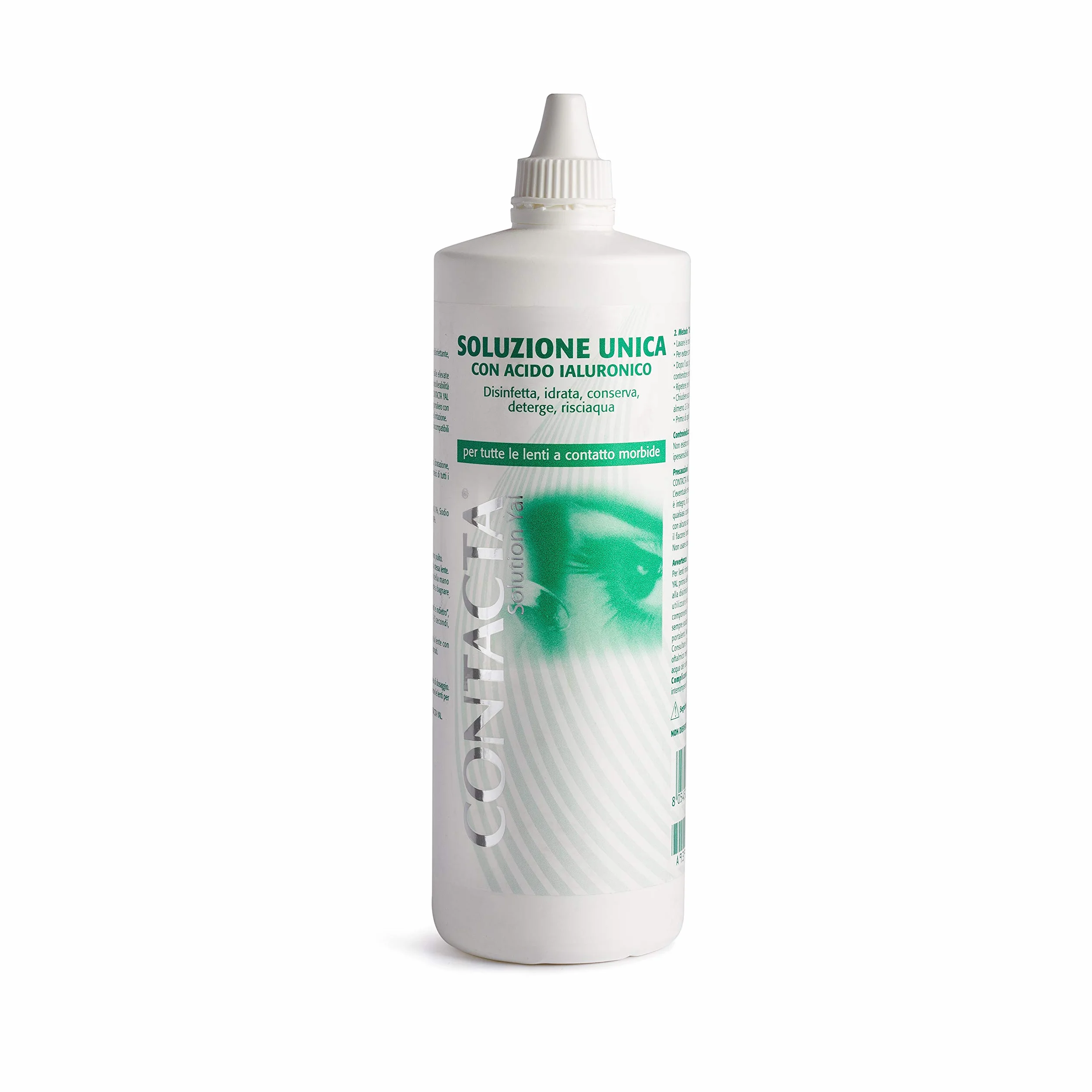 Contacta Solution Yal Soluzione Unica per Lenti a Contatto con Acido Ialuronico 360 ml