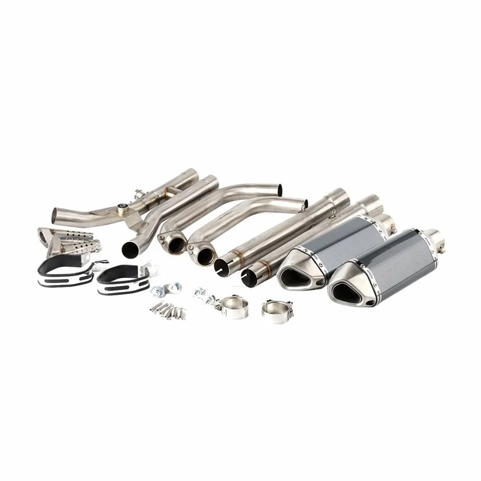 Tubo Scarico Per TDM 900 2002-2013 Scarico Per Moto Per TDM900 Con Tubo Di Collegamento Centrale, Tubo Di Scarico, Marmitta, Tubo Di Scarico, Tubo Centrale