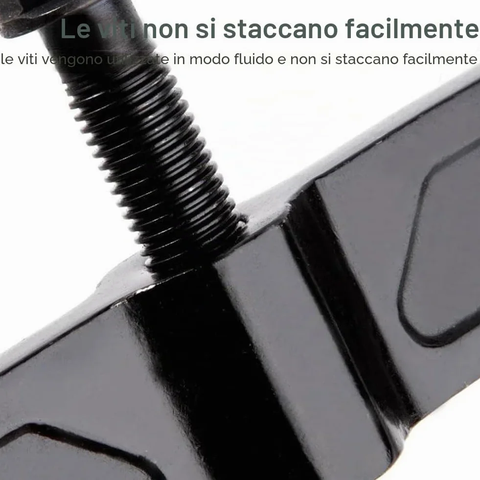 Tokaneit Estrattore per Ingranaggi a 2 Griffe 4 Pollici, Estrattore di Cuscinetti Regolabile per Riparazioni Auto e Meccaniche