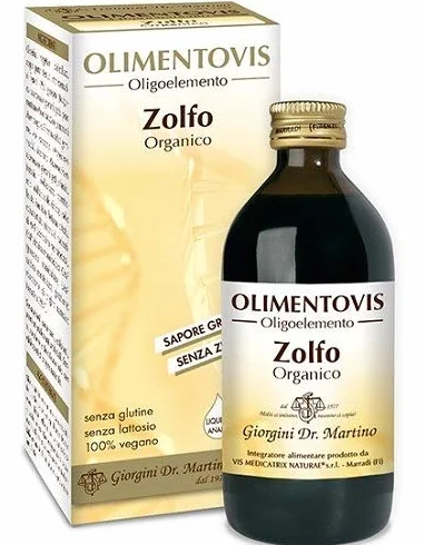 Dr Giorgini Zolfo Organico Olimentovis 200ml