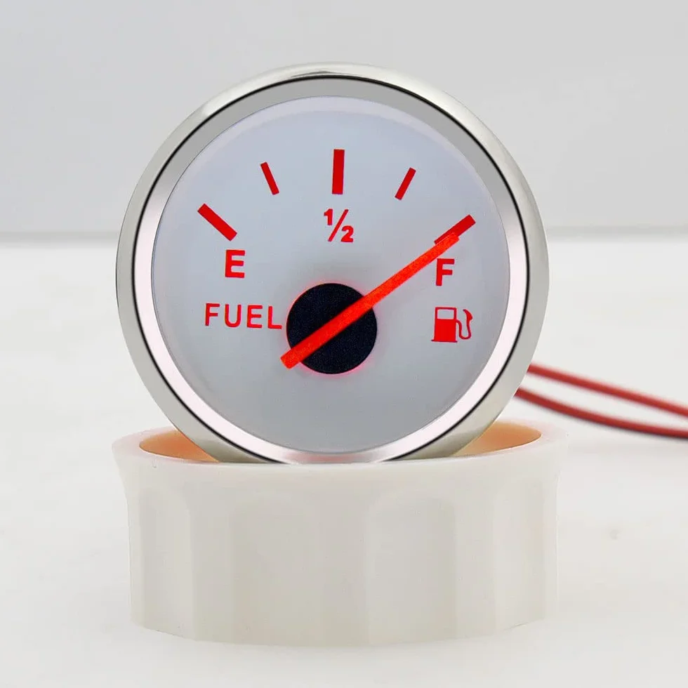 KAOLALI Sensore di Livello del Carburante con Indicatore Livello Carburante, Sensore Livello Carburante 700mm 0-190ohm per Camper Auto Barche