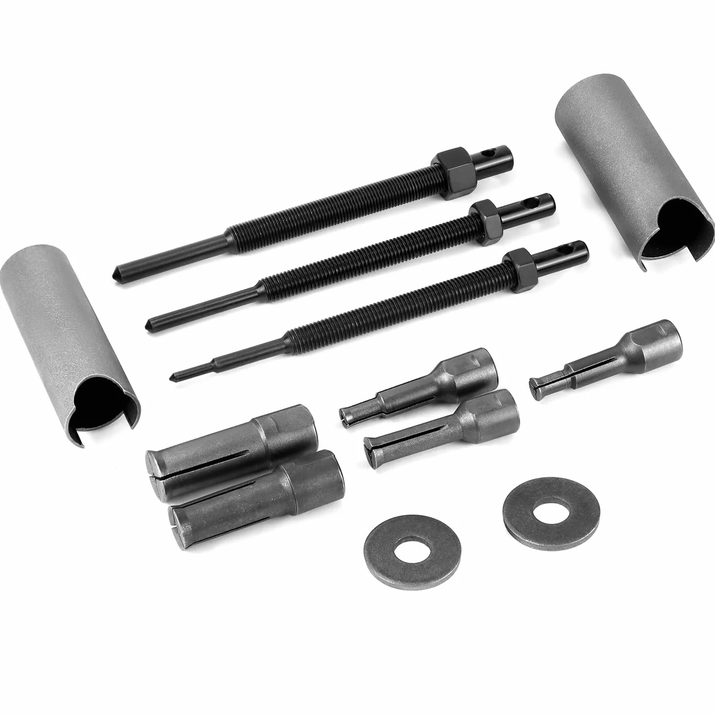 QWORK® Estrattore Cuscinetti Interni per Moto, 9-23 mm Estrattore Cuscinetti con Clip Aperte in 5 Misure, Strumenti di Rimozione Cuscinetti per la Riparazione di Autoveicoli, Motocicli e Biciclette
