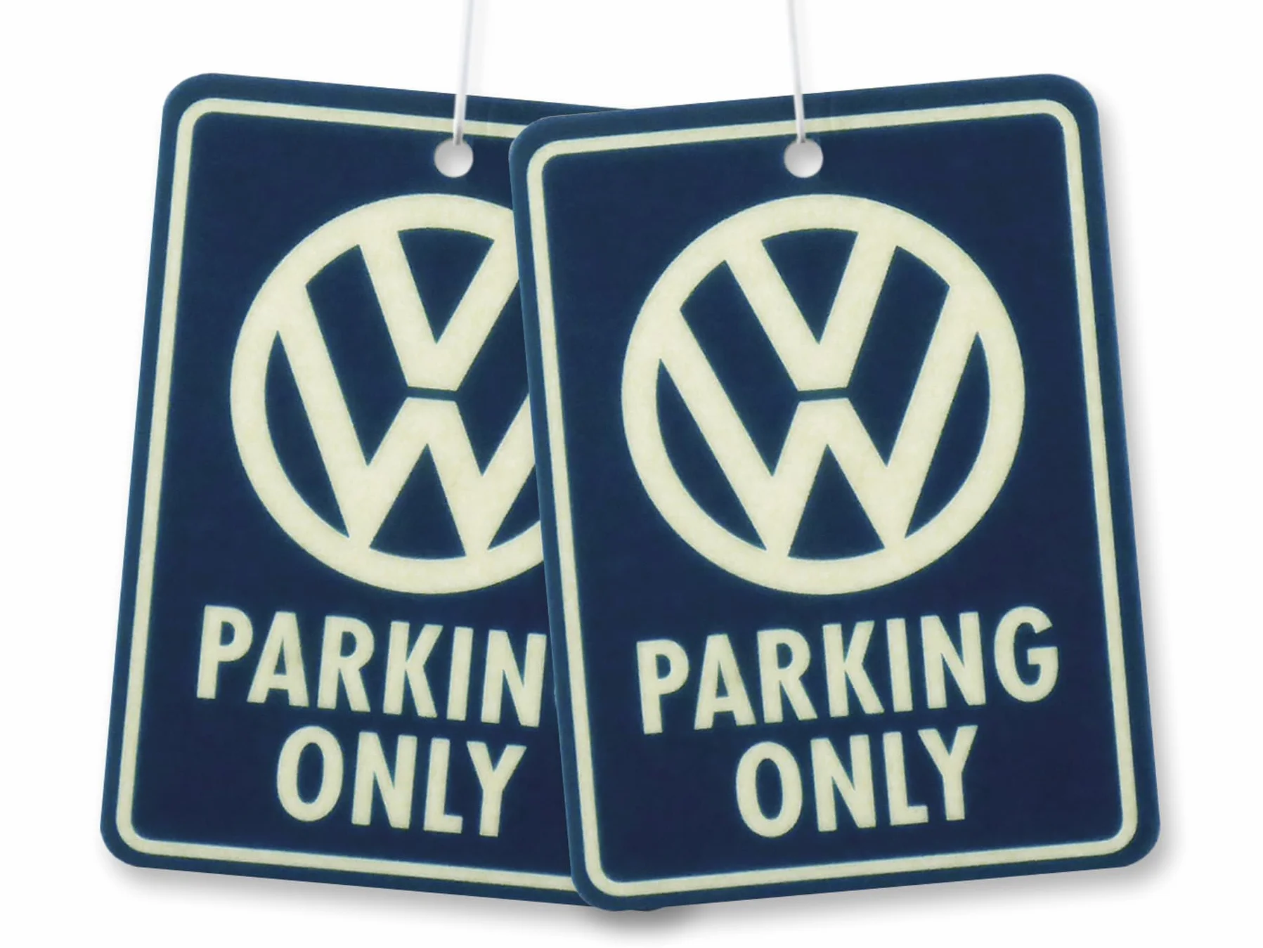 BRISA VW Collection Volkswagen Deodorante per Auto Profumatore Fragranza Campervan T1 Bus design Fresh Blu Set di 2
