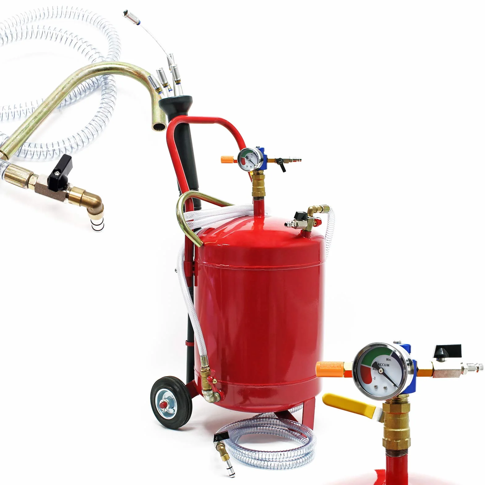 Wiltec Aspiratore Olio esausto 22,7 Litri Recuperatore per Cambio Olio Motore