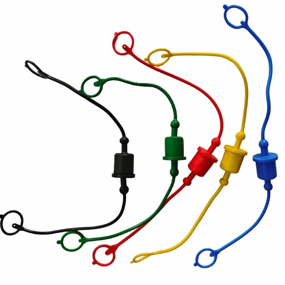 Tappo antipolvere idraulico a faccia piatta, accoppiatore idraulico a connessione rapida, con tappo antipolvere maschio femmina, filettatura ISO5675, per macchine agricole, trattori