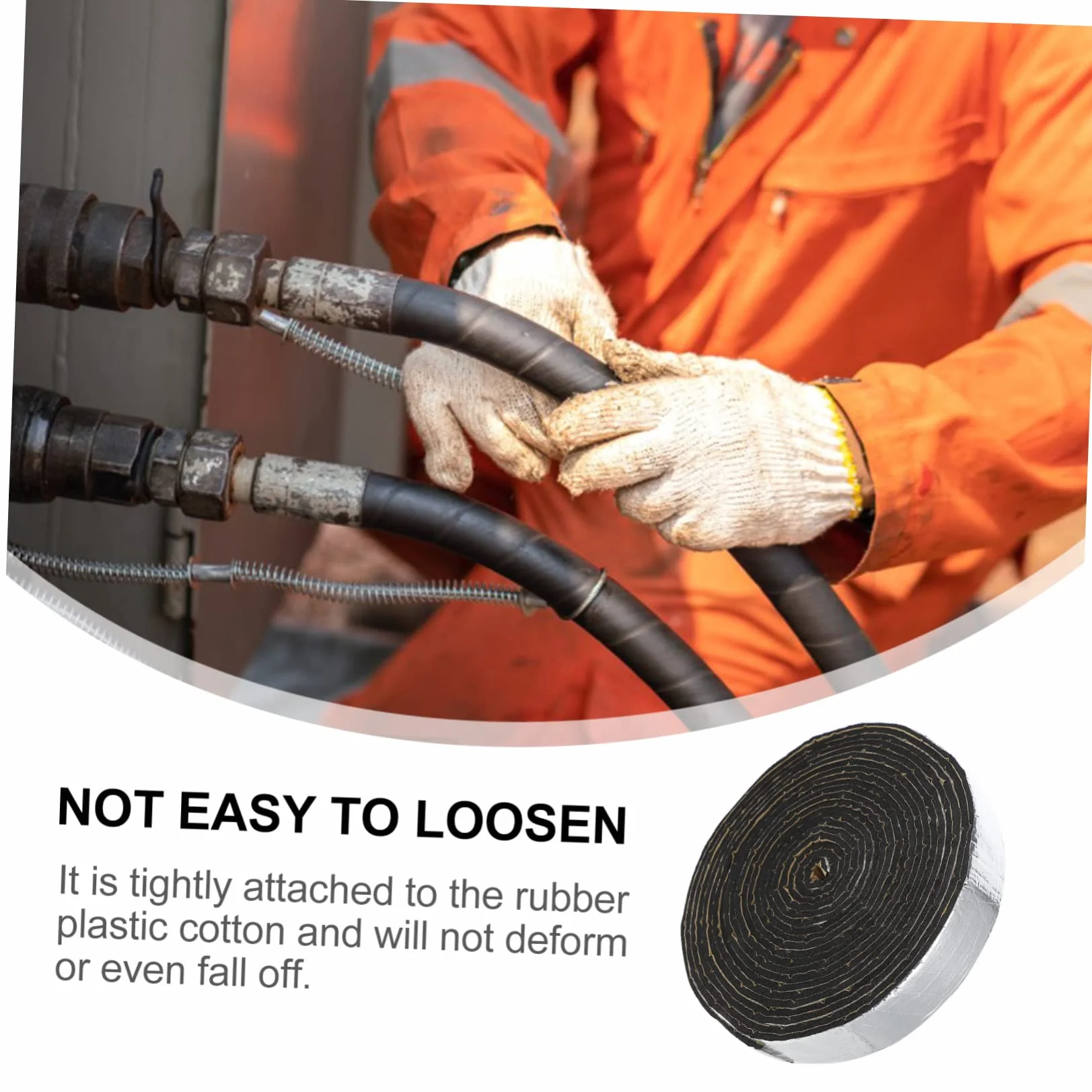 ULTECHNOVO 1rotolo Pannello Fonoassorbente Cotone Isolante Con Rivestimento Alluminio Protezione Termica e Acustica Per Coibentazione Tubazioni e Bagagliaio Auto Spessore