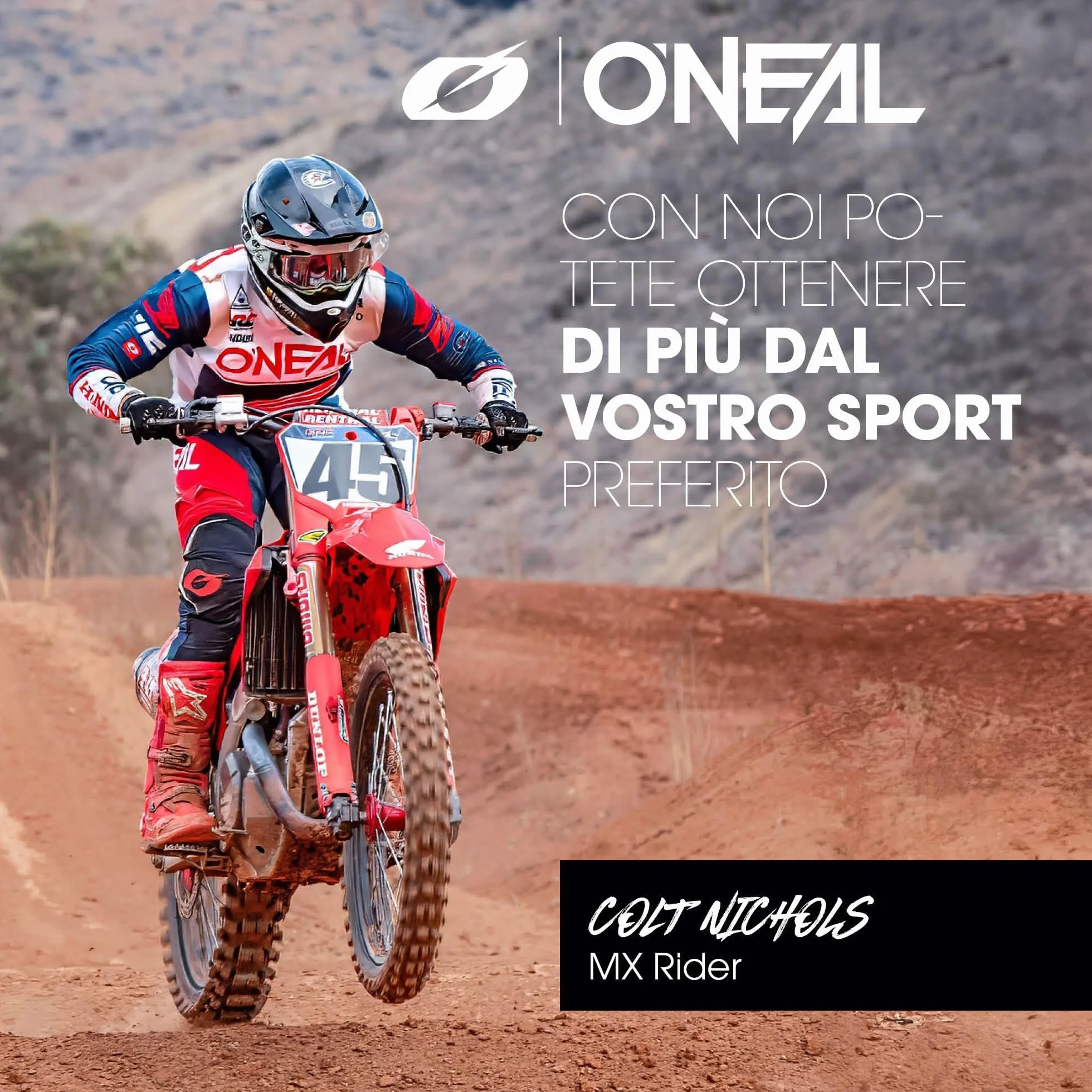 O'NEAL | Stivali Motocross | MX Enduro | Protezione suola in metallo, fibbie facilmente regolabili | TRIBUTE Boot | Adulto | Nero