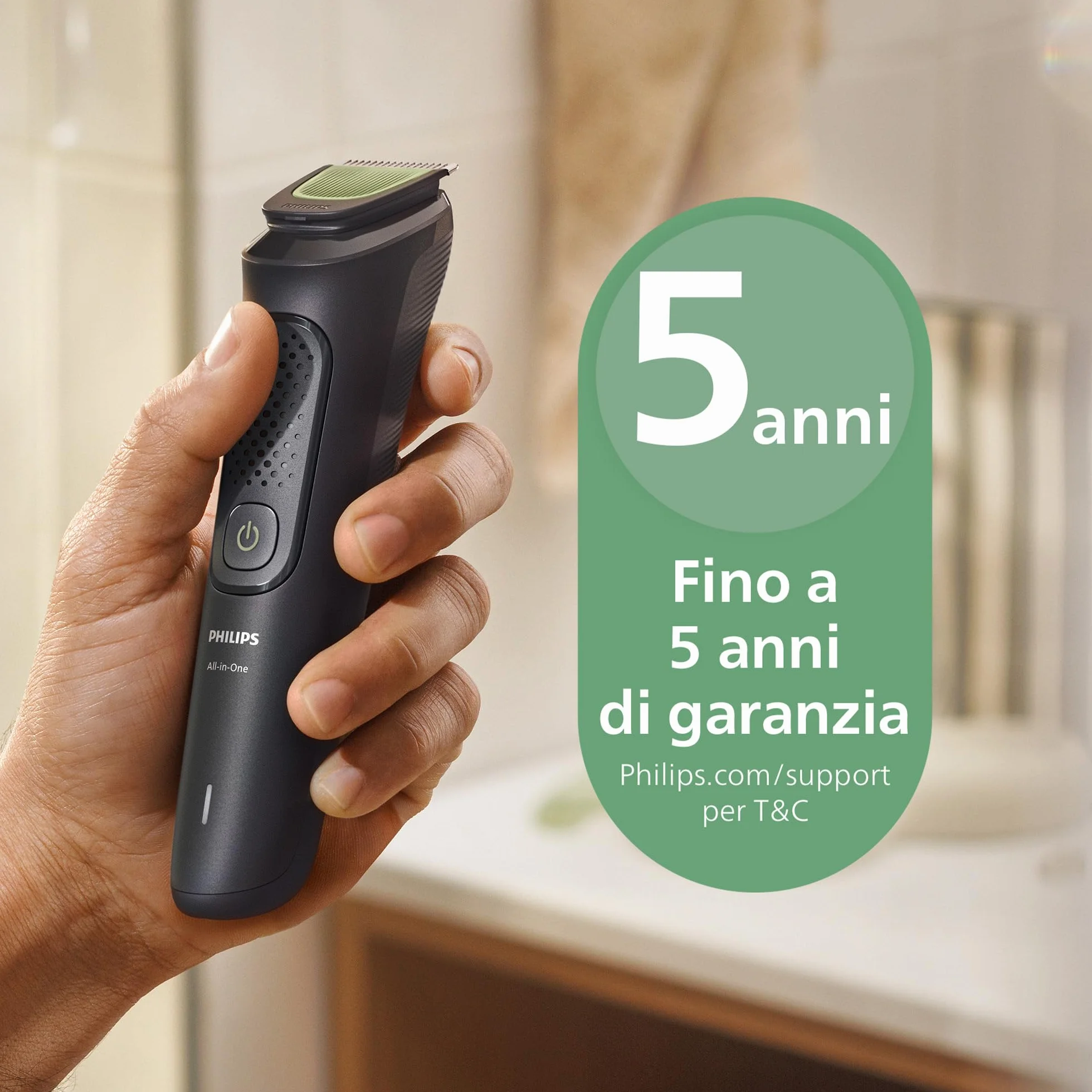 Philips Multigroom Serie 3000 7 in 1 Rifinitore Barba Capelli MG3930/15