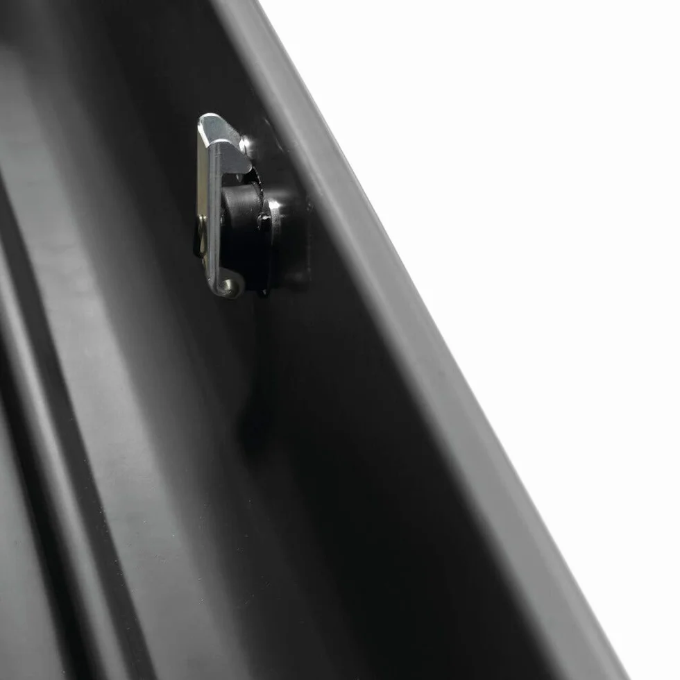 NORDRIVE Box Tetto per Auto 333 L ABS Nero Goffrato