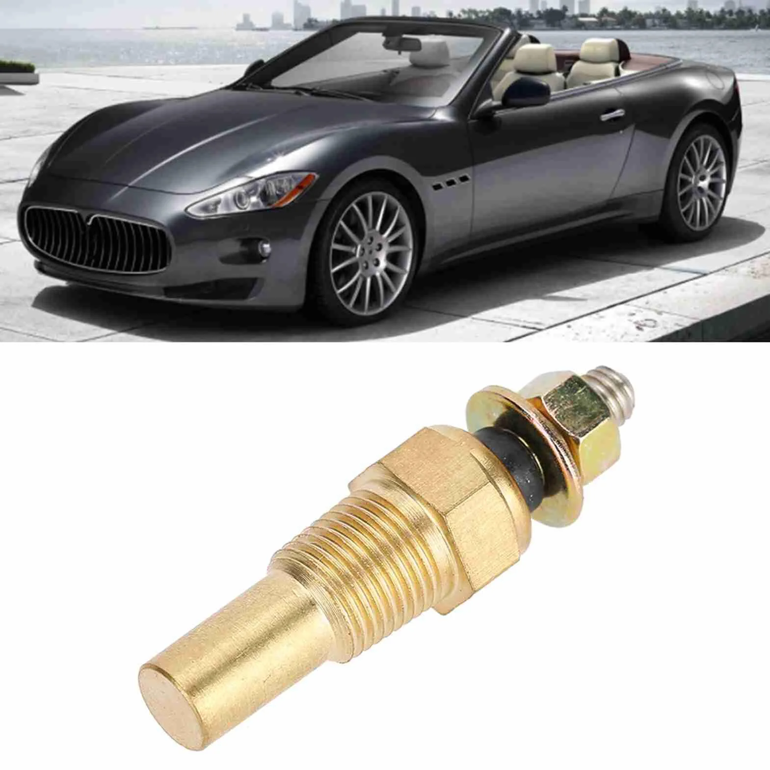 Trasmettitore Elettrico della Temperatura acqua, Sensore di Temperatura acqua/olio 1/8 NPT Trasmettitore Elettrico Unità di Invio Sensore di Temperatura