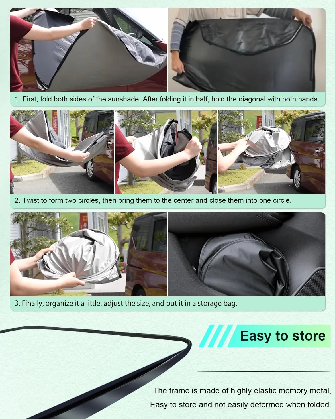 [Upgrade] GAFAT Suzuki Vitara LY iV-4 Hybrid 2016-2025 2026 Parasole, Parabrezza interno, Protezione Solare, Raffreddamento, Protezione UV, Suzuki Vitara Accessori