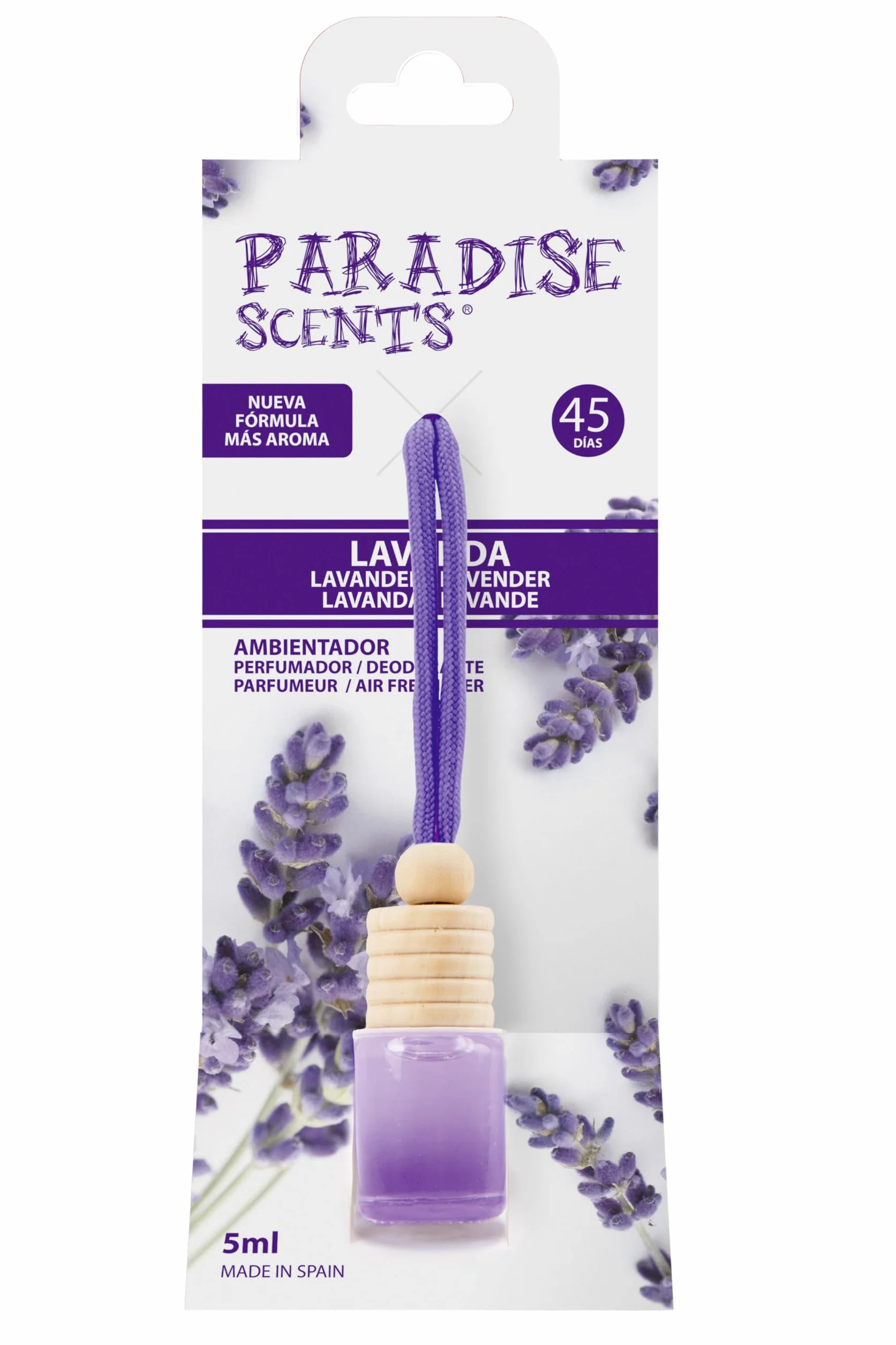 PARADISE SCENTS PER80166 Deodoranti per Auto Viola