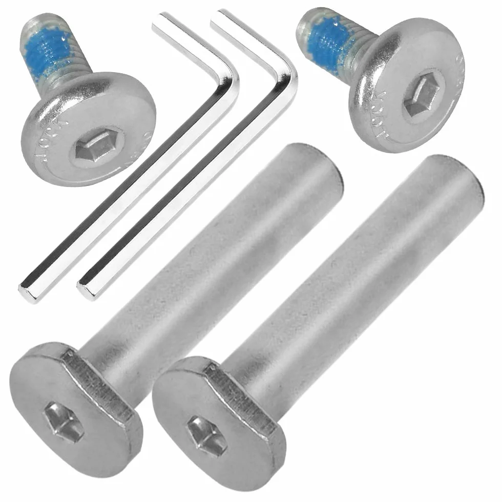 M8 40-76mm Allen Vite Bullone Assortimento Set per Scooter Riparazione Ruota