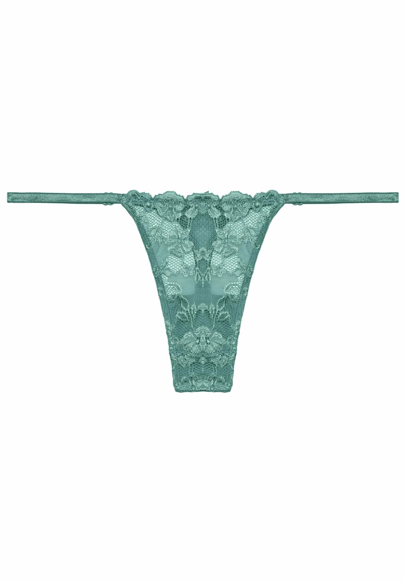 YAMAMAY Slip Perizoma Donna Ricamo Floreale 90% Poliammide 10% Elastan