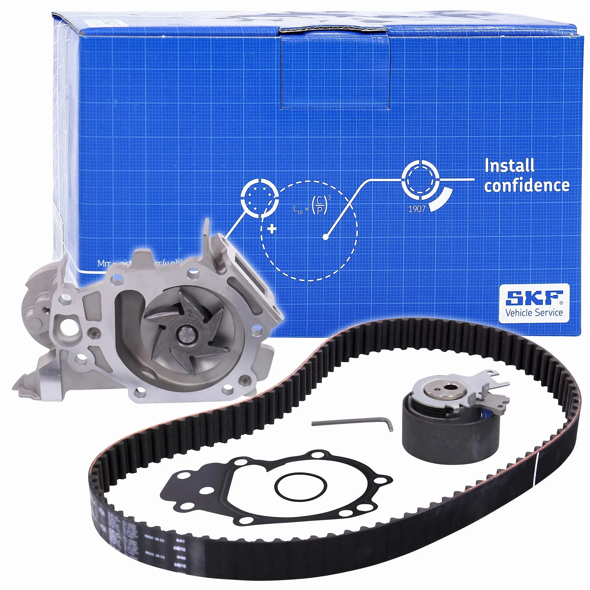 SKF VKMC 06002 Kit Tendicinghia con Pompa Acqua