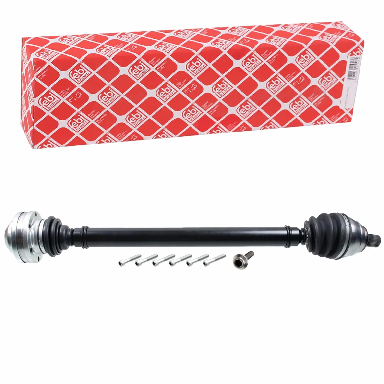 FEBI BILSTEIN Albero motore/Semiasse 181212 Compatibile con: AUDI A3, A3, A3 Cabriolet, A3 Cabriolet, A3 Limousine, A3 Sportback, A3 Sportback, Q2, Q3, TT, TT Roadster, SEAT ALHAMBRA, ALHAMBRA VAN
