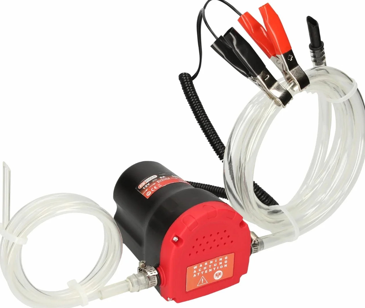 KS Tools 150.2800 Pompa elettrica di aspirazione e travaso