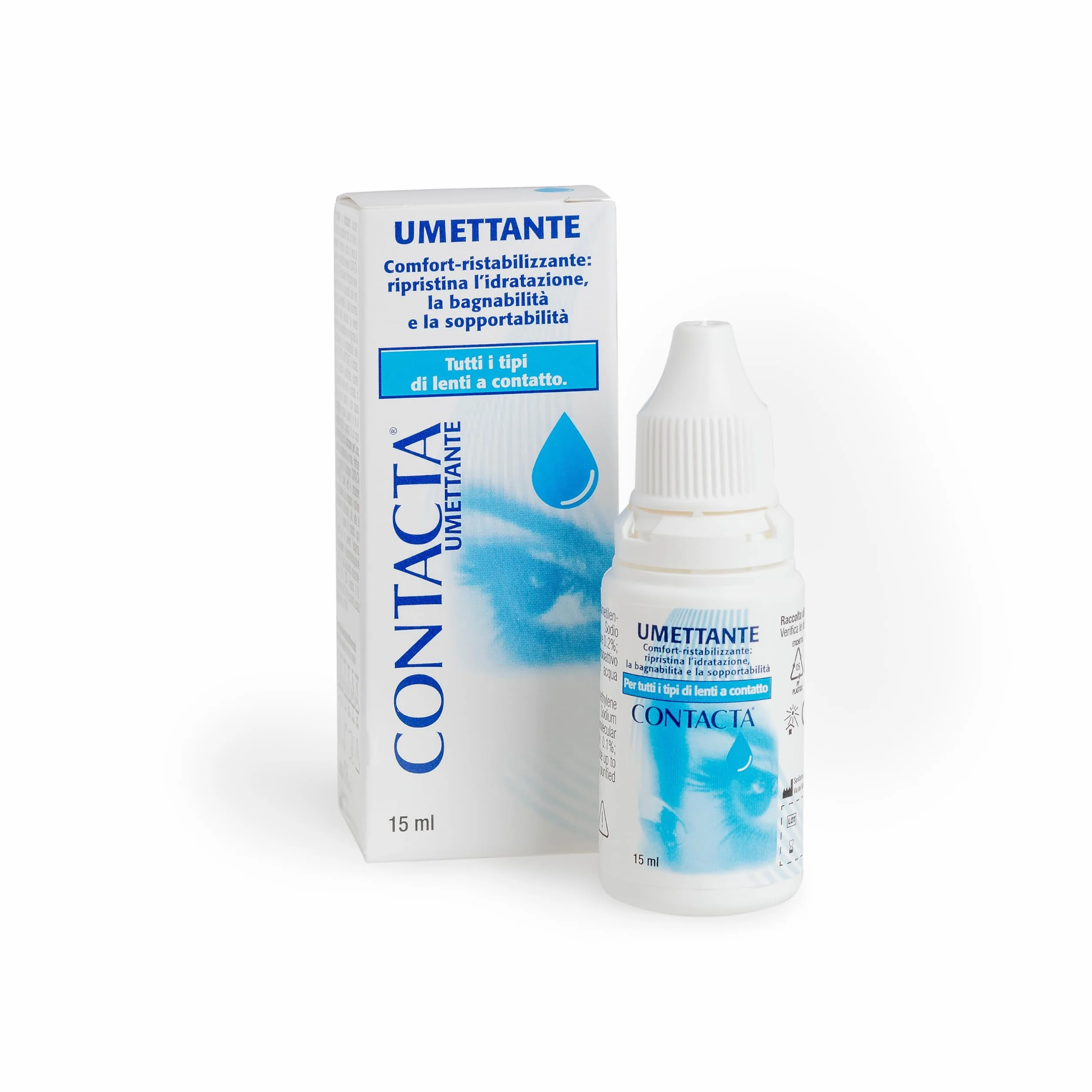 Contacta Soluzione Umettante Acido Ialuronico per Lenti a Contatto 15 ml