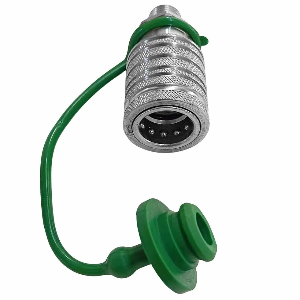 Presa idraulica dell'accoppiatore rapido AL172304 progettata per supporti idraulici ad alta pressione fino a 35MPa che soddisfano gli standard di sicurezza industriale per uso del trattore