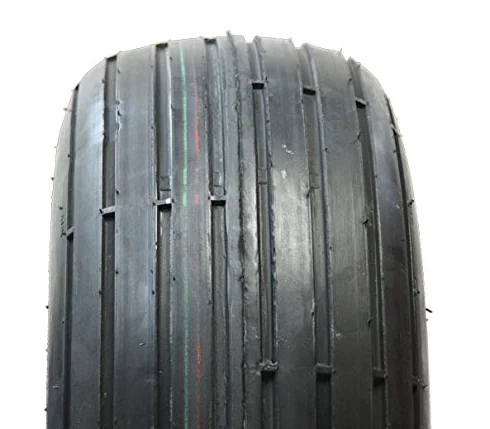 Parnells 1 Ruota Completa e Pneumatici 16x6.50-8 Wanda Rib 6 Strati 20 mm 2 Cuscinetti 6304 414 mm 356 kg per Tosaerba ATV Quad Buggy Kart