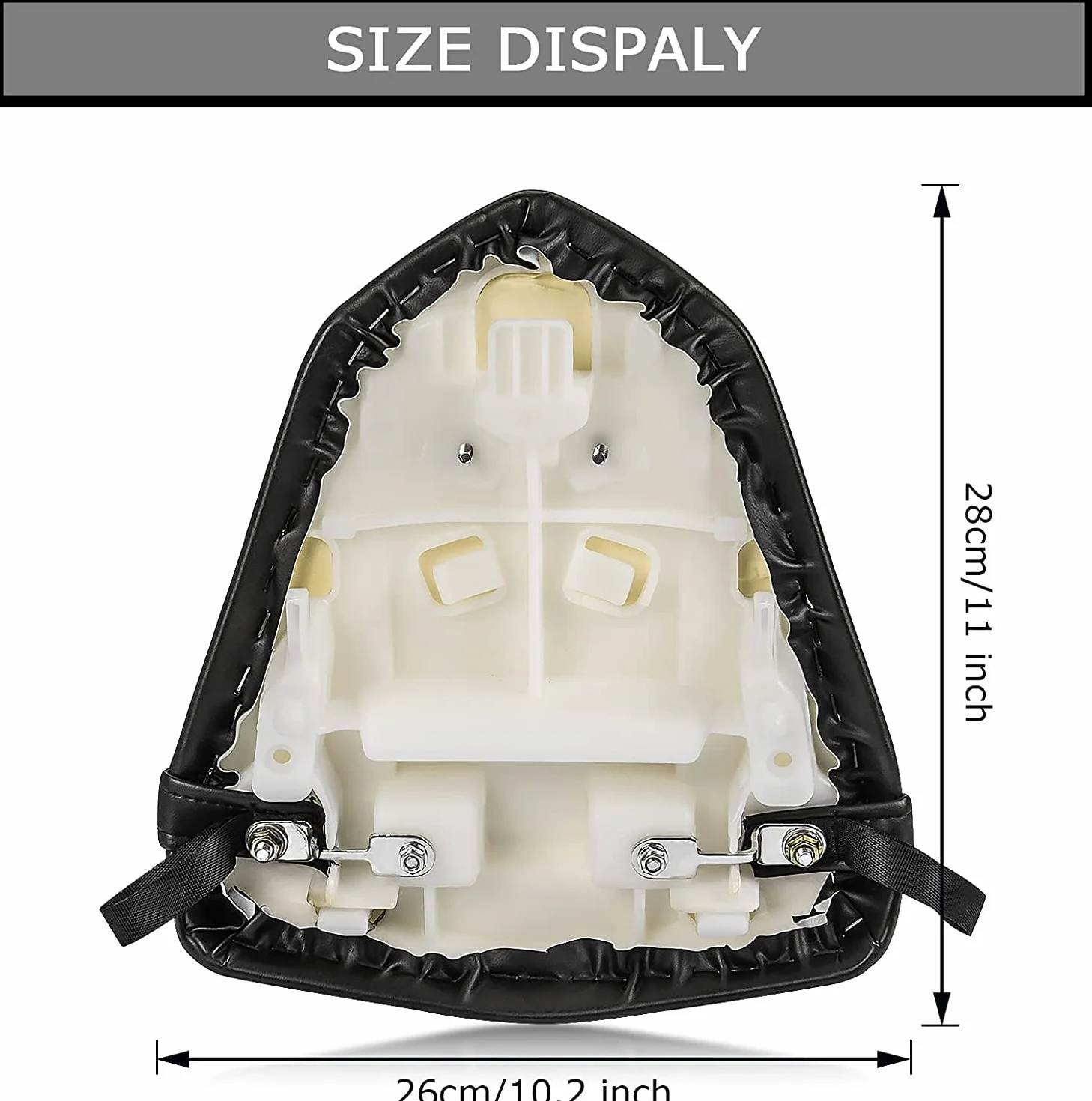 Motocicletta Morbido Cuscino posteriore Sedile Posteriore Sedile del Passeggero per Yamaha YZF R6 2006-2007