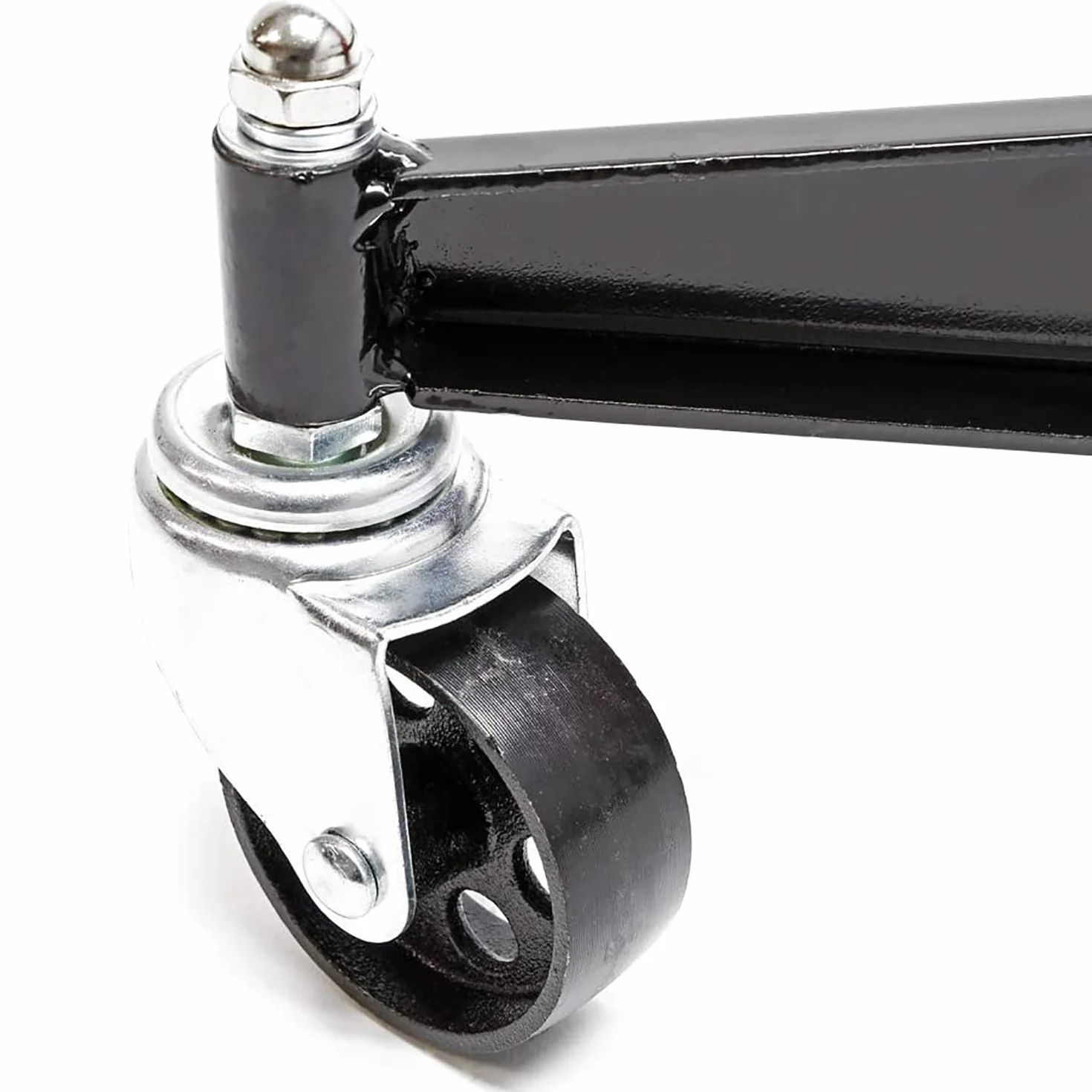 SOLLEVATORE FOSSA IDRAULICO CARICO 500KG 4 BRACCI SOLLEVAMENTO DA 110 A 195cm JACK TRASMISSIONE ROTELLE ACCIAIO