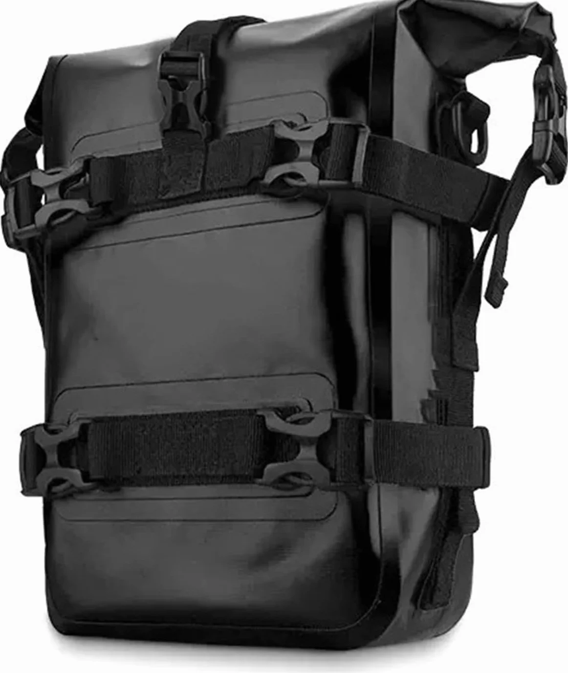 Borse Paramotore Moto 8L Impermeabile Borsa per BMW F 850 GS Adventure 2018-2022, Borsa per Telaio Paraurti Moto Motociclette Espandibile Borse Laterali,Black/A