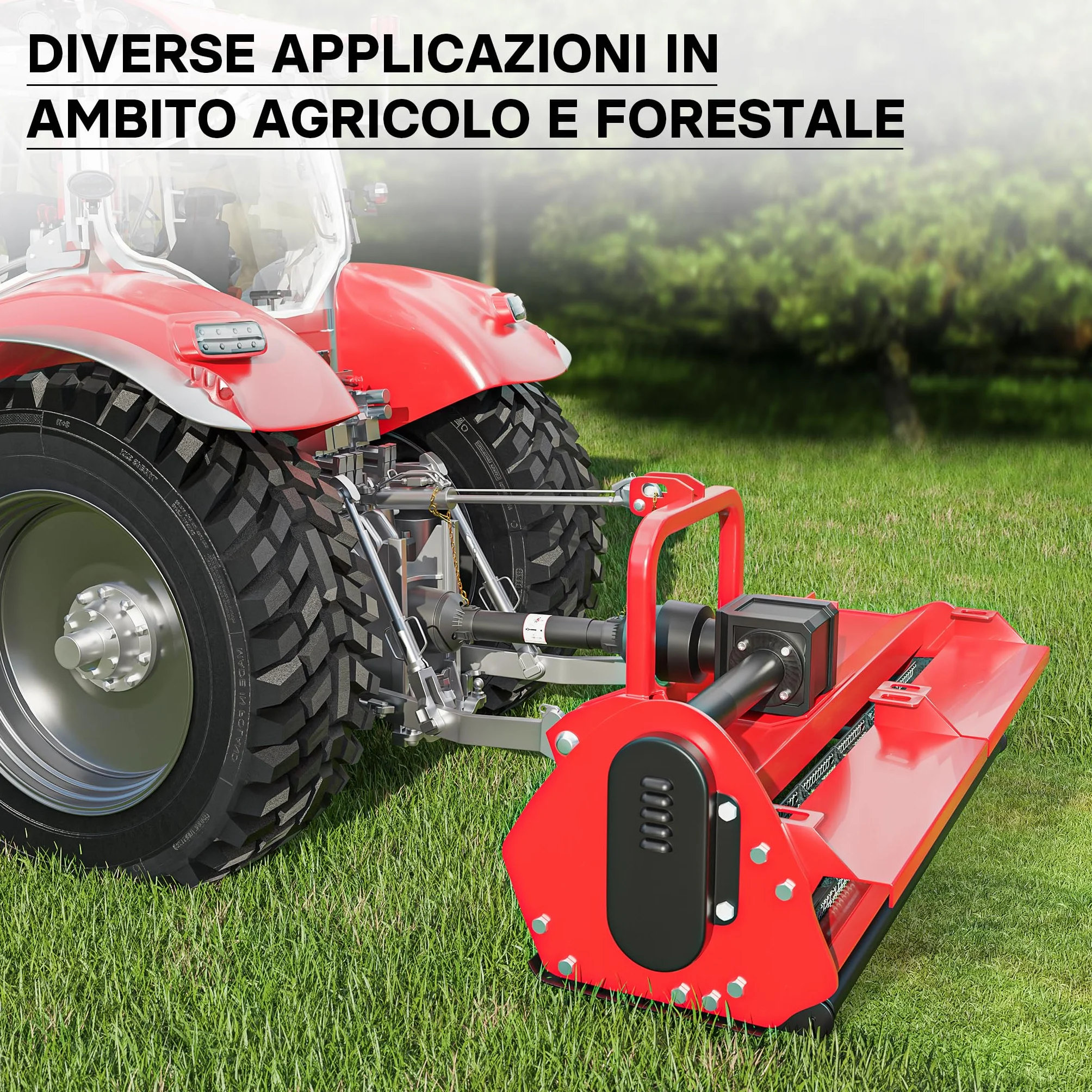 Wiltec Albero cardanico T2 Giunto cardanico 750mm 270Nm 540rpm Cardano 23kW (31CV) 2X 1 3/8" 6 Denti