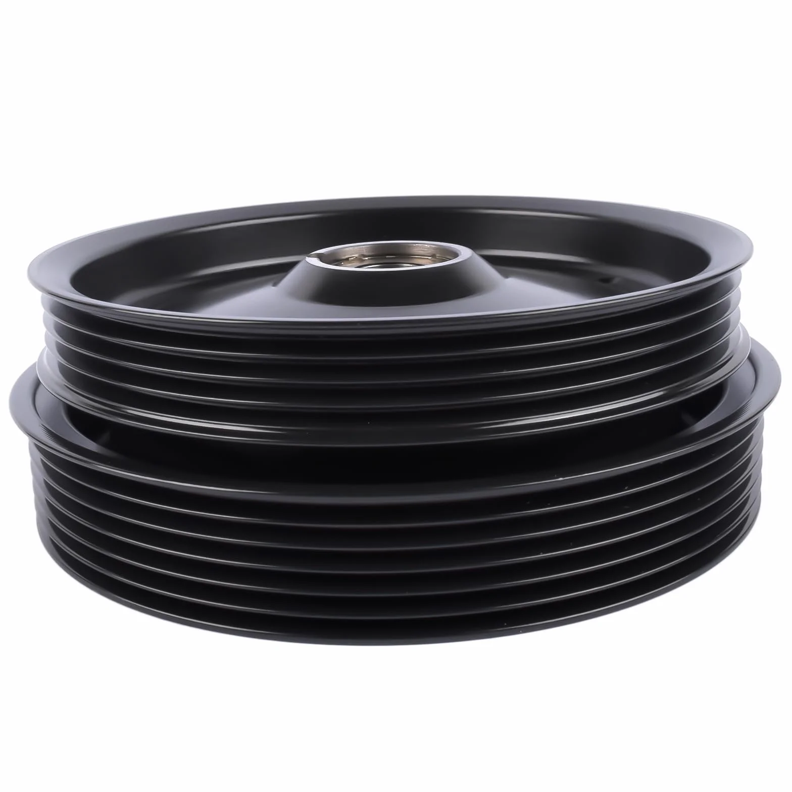 Bisenya Puleggia con smorzatore di vibrazioni anteriore per Smart Fortwo Cabrio 451 0.8 CDI 1.0 Turbo Electric