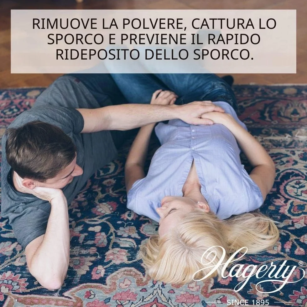 Hagerty Dry Shampoo detergente per tappeti 500 g polvere extra per tappeti delicati