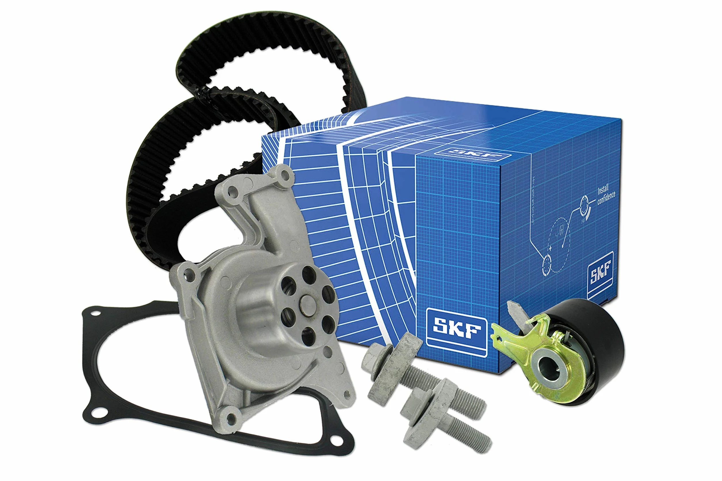 SKF VKMC 06134-3 Kit Tendicinghia con Pompa Acqua