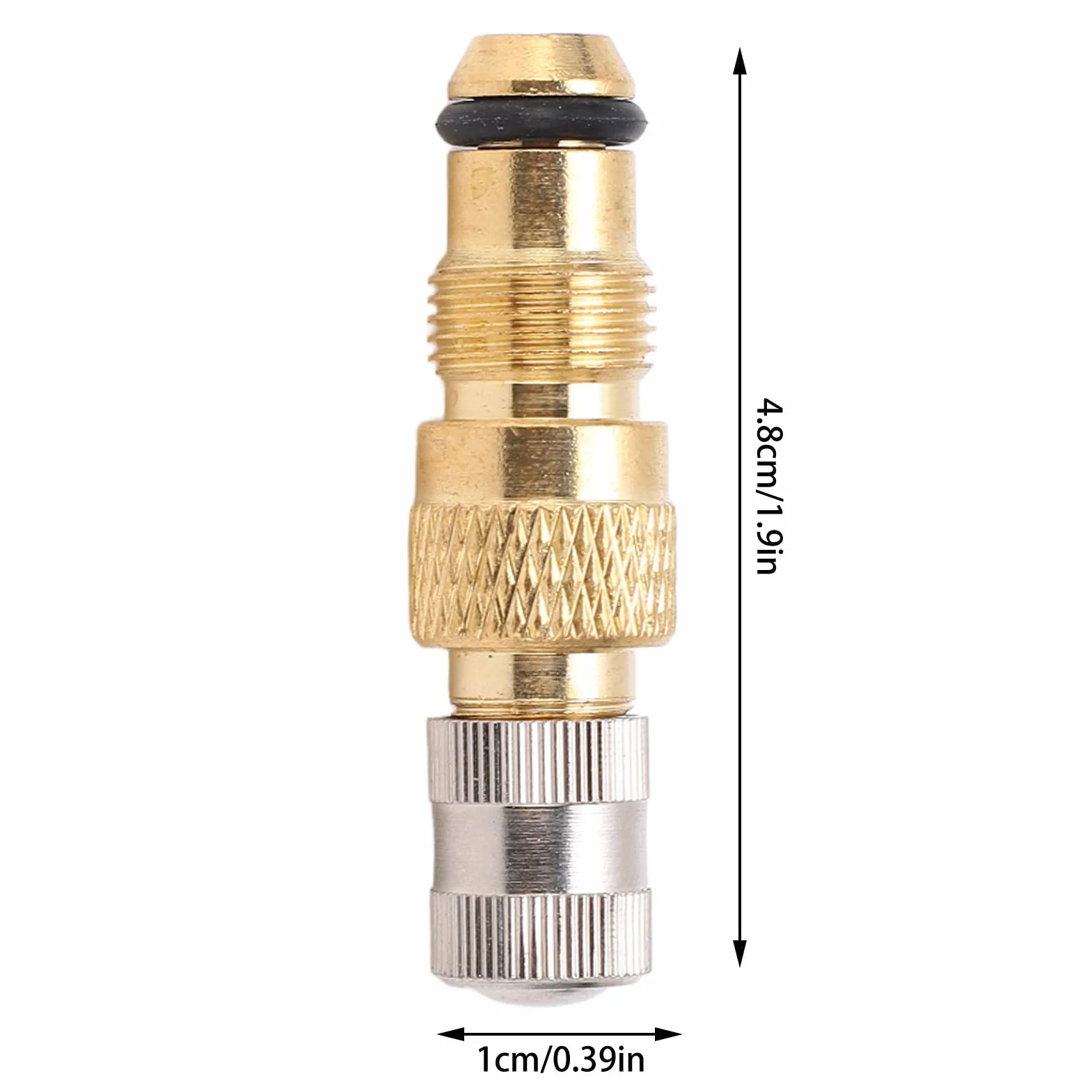 Keenso Valvola per Pneumatici per Trattore, Confezione da 10 Pneumatici per Trattore Stelo valvola in Ottone TR218A TR618A