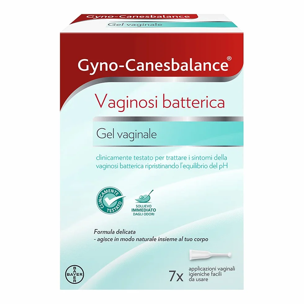 Gyno-Canesbalance Gel Vaginale Contro Vaginosi Batterica 7 Flaconcini 5ml