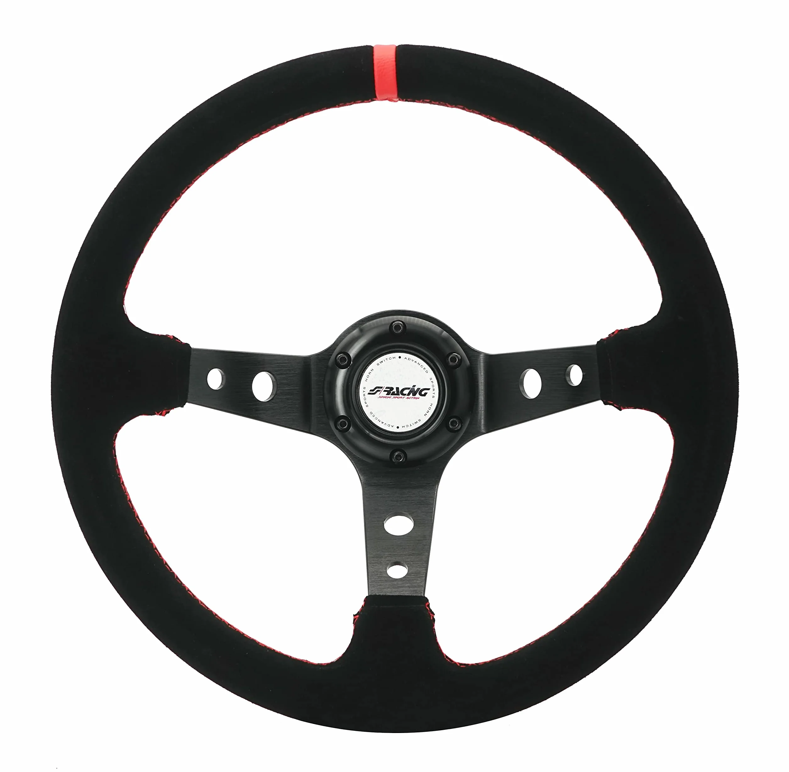 Simoni Racing PIT Volante Sportivo Pitlane Universale Nero