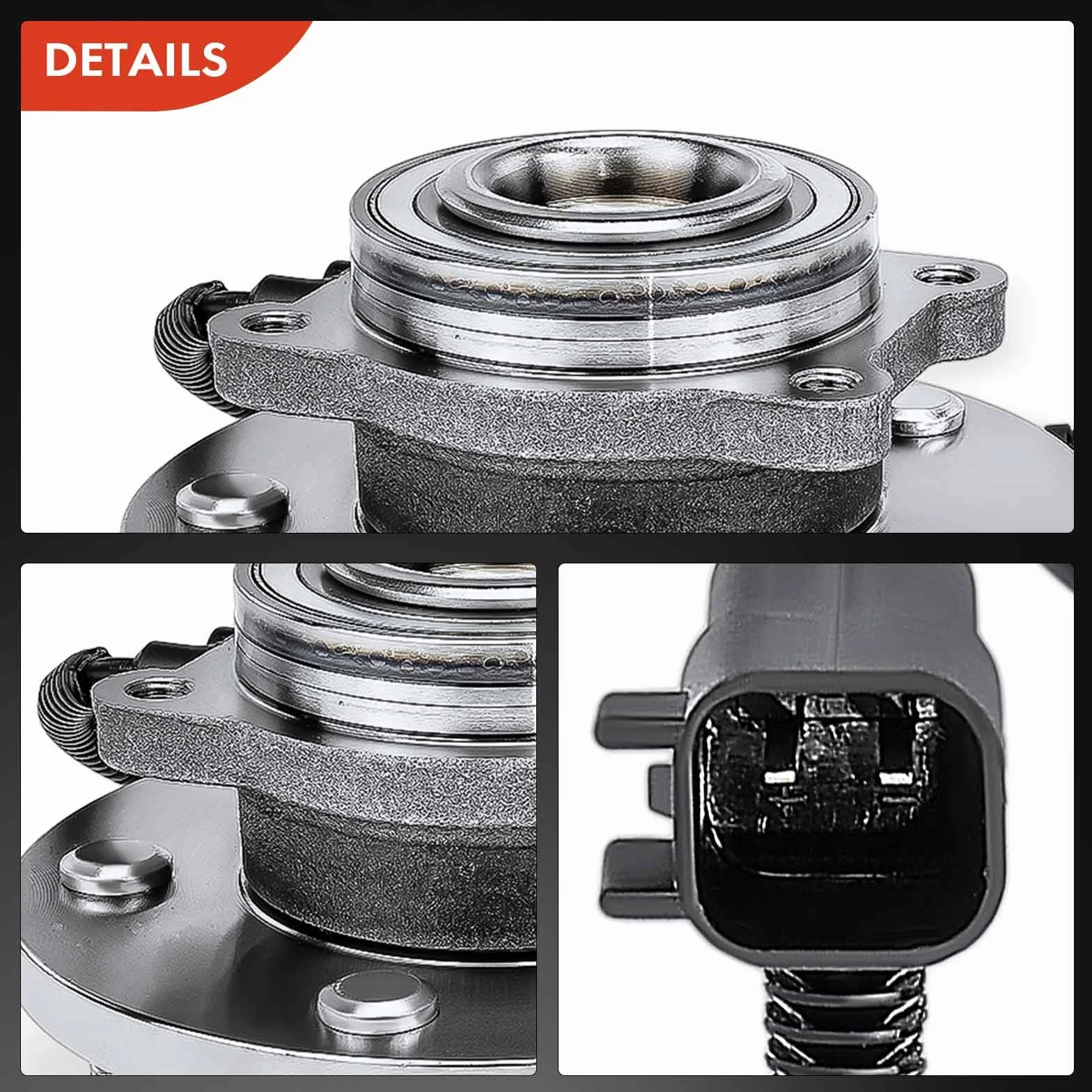 1 mozzo ruota di ricambio per asse anteriore Grand Voyar V RT Routan Grand Caan tutti i motori 2007-2013 4721578AD
