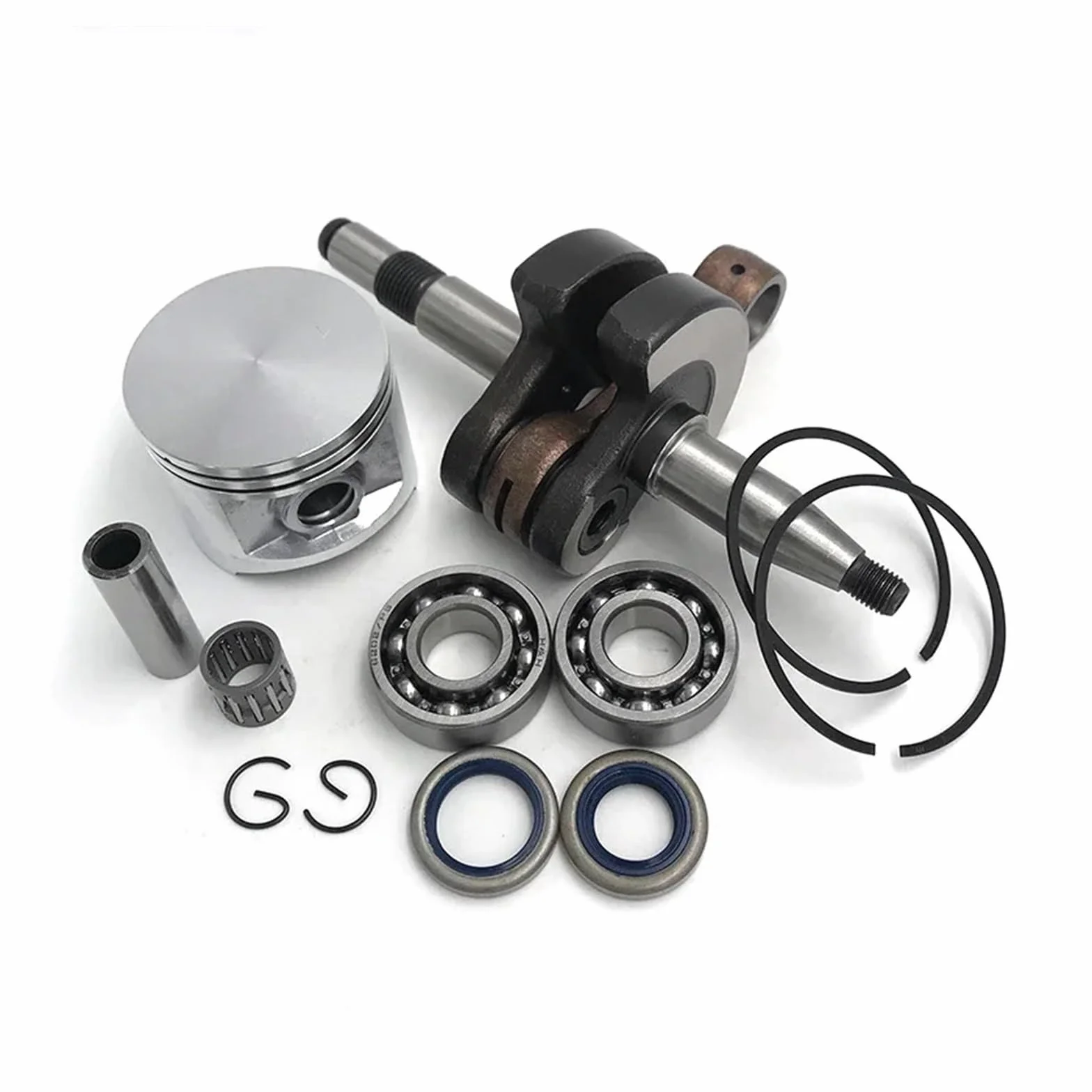 Kit Big Bore Albero Motore Pistone Cuscinetto Paraolio 48mm 50mm for HUSQVARNA 362 365 371 372 XP Motosega