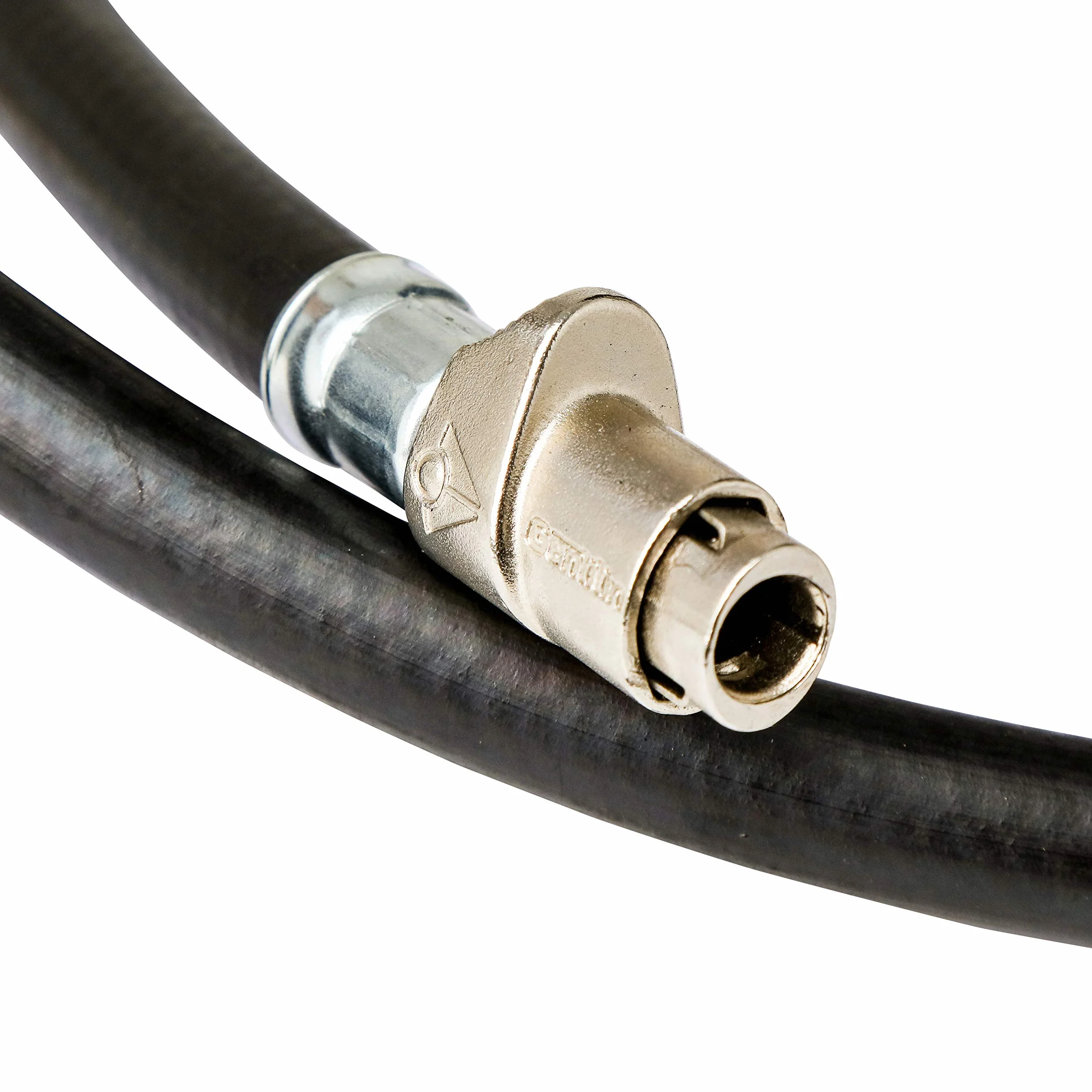 ABAC Gonfiagomme PRO - Approvato CEE - Manometro 80 mm - Tubo flessibile 1,5 m - Uso professionale (auto, camion) - Peso: 0,9 kg