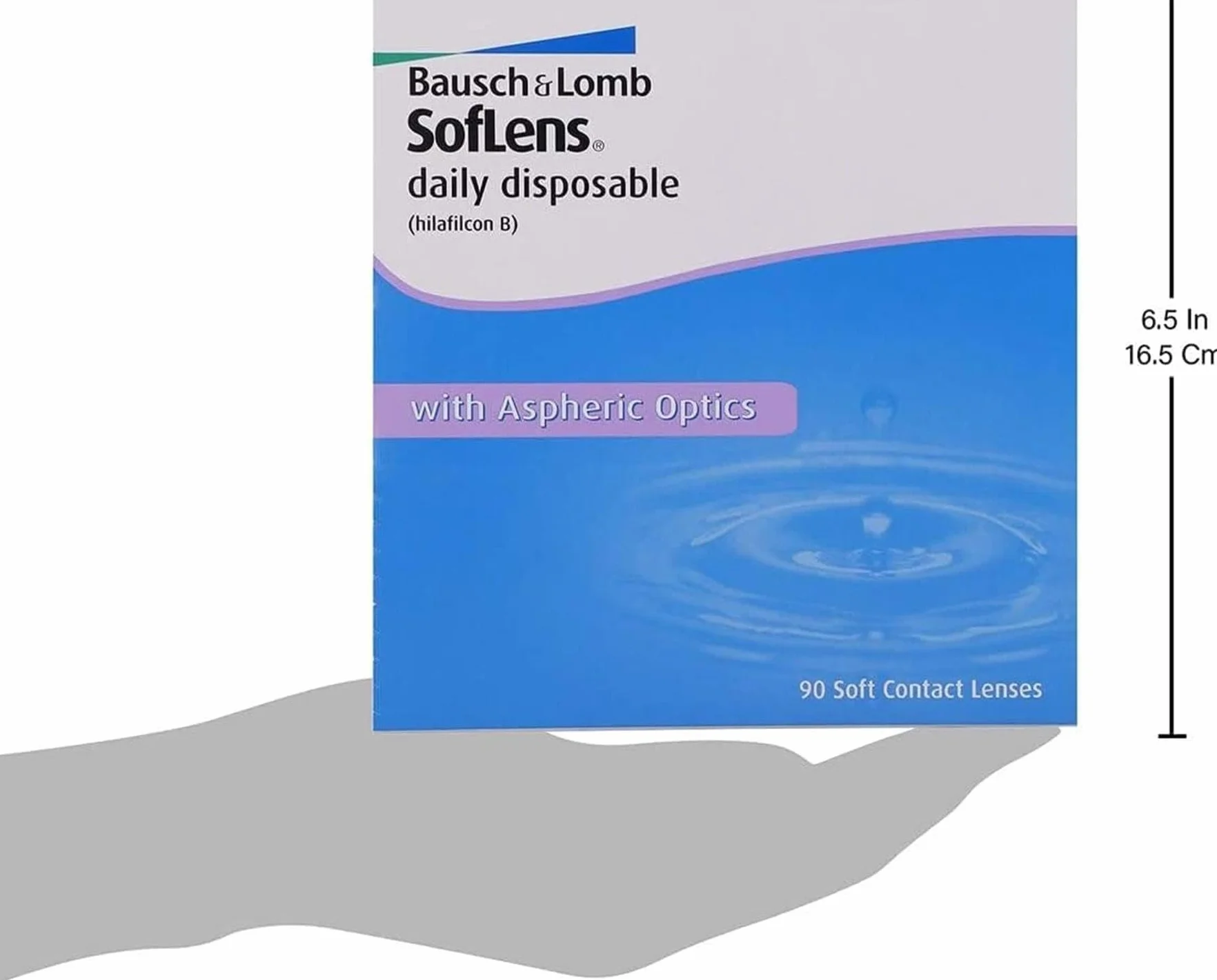SofLens Daily Disposable Lenti a Contatto Giornaliere Correttive, 90 Lenti, BC 8.6 mm, DIA 14.2 mm, -3.0 Diopt