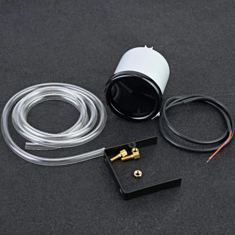 Misuratore Turbo Boost, Yctze 2" 52mm Universale Display LED Misuratore Turbo Boost Moto Con Sensore per ladedruckanzeige manometro pressione turbo