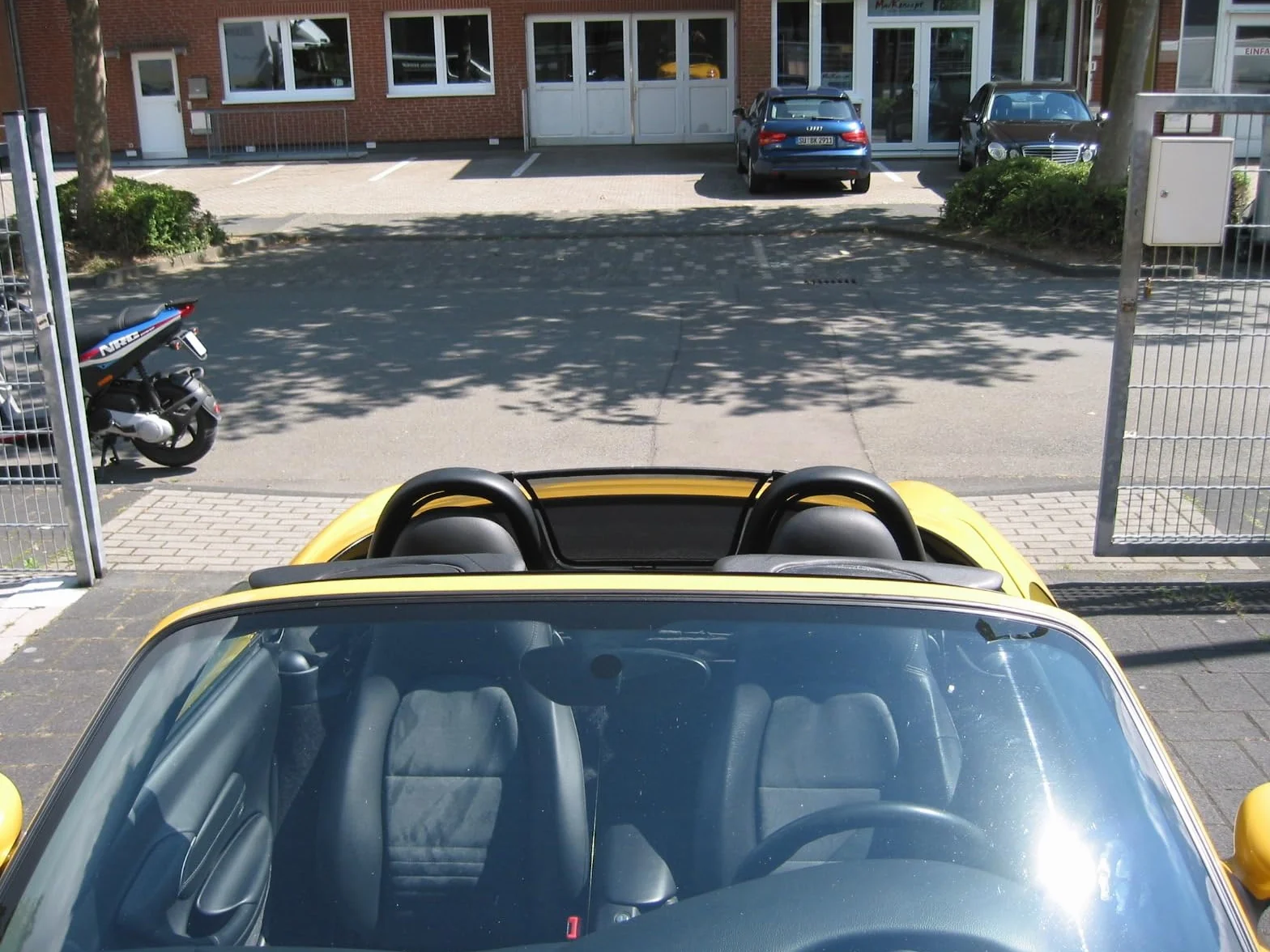 Deflettore del Vento per Porsche Boxster Typ 986