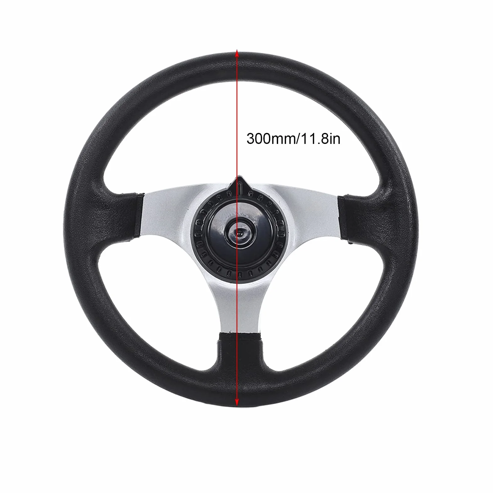 Volante Go kart, asse di diametro 11,8 pollici Kit tiranti Migliore presa Durevole, potente per Quad UTV