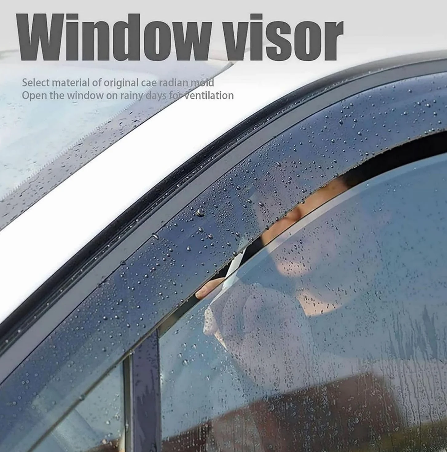 Deflettori Finestrini Auto per DR PK8 MK1 2018+, Deflettori Auto Deflettori D’aria Lunotto Posteriore Deflettori D’aria Tetto Apribile