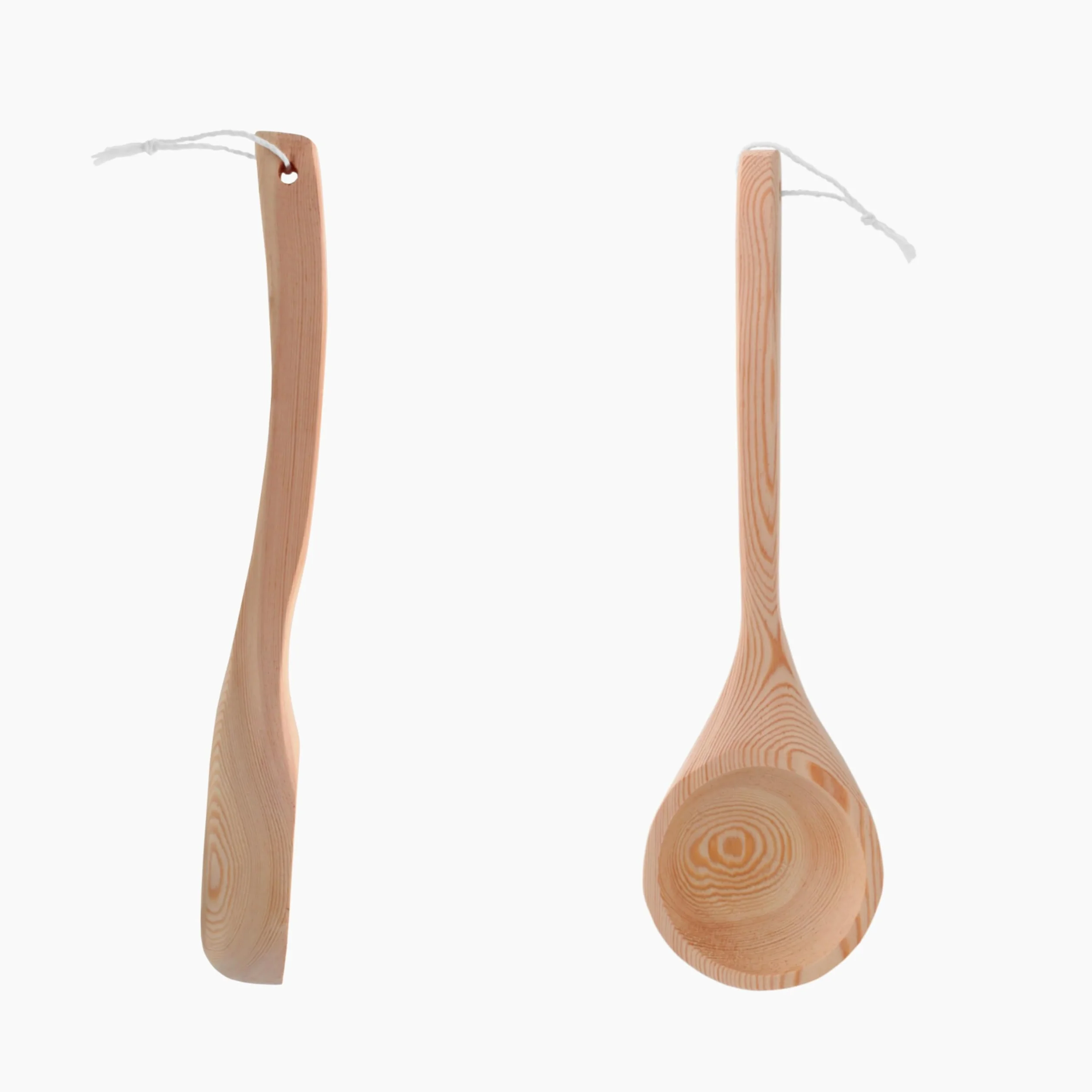 HAF® Set per sauna in larice 5 litri con inserto e mestolo 40 cm legno di pino | Secchiello resistente all'umidità | Accessori sauna