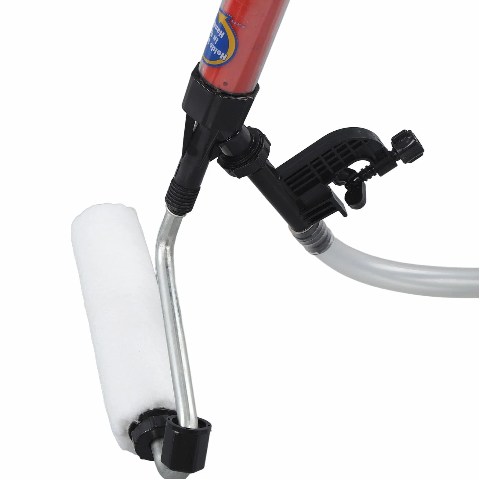 Pennello a Rullo Automatico per Pittura, Verniciatura Uniforme, Senza Gocciolamento, Facile da Pulire, Rimovibile, Semplice e Conveniente con Superfici Murali Semiruvide e Lisce