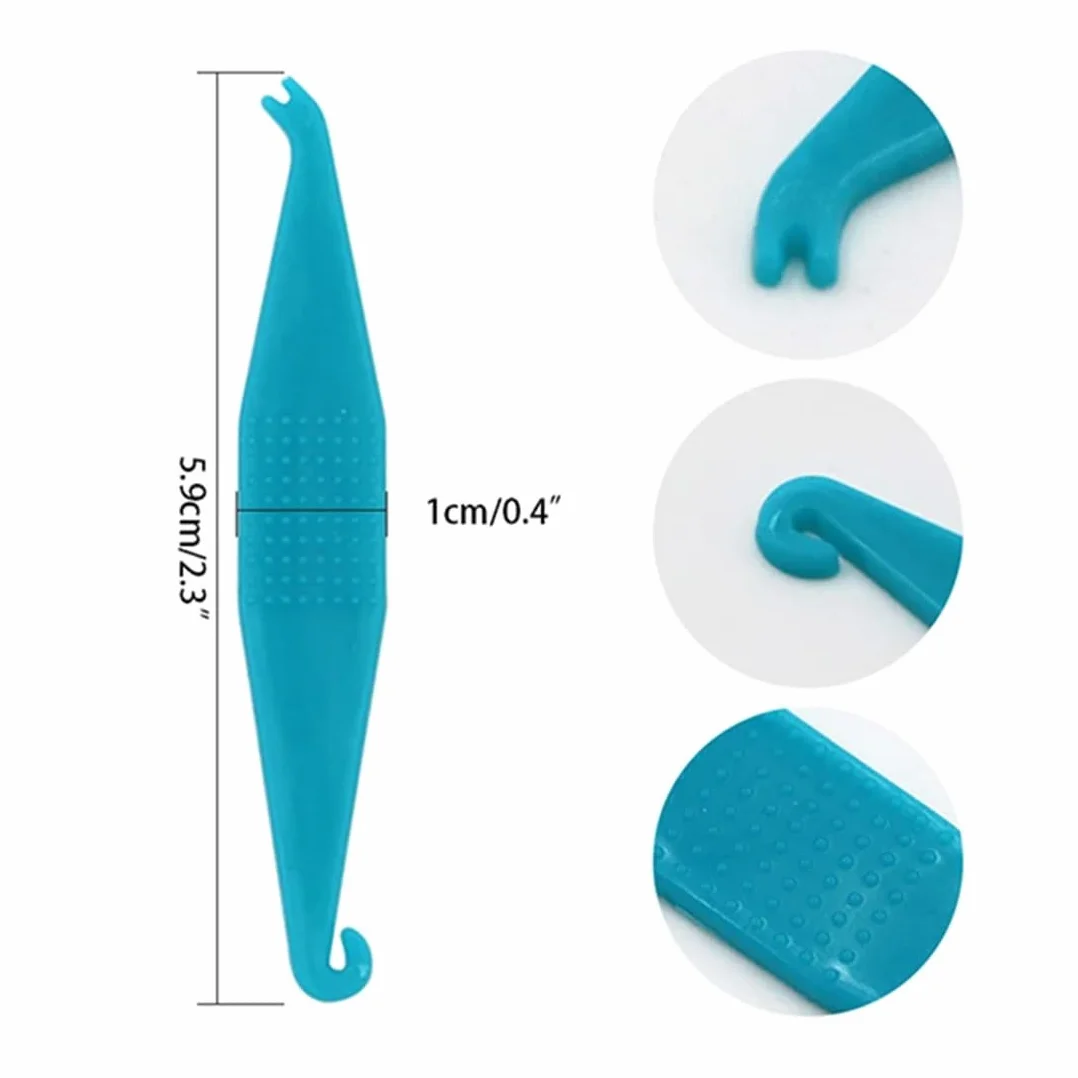 Elastico Regolatore per Apparecchi Ortodontici - Gancio per Corda Elastica - Strumenti Rimozione Posizionamento - 20 Pezzi