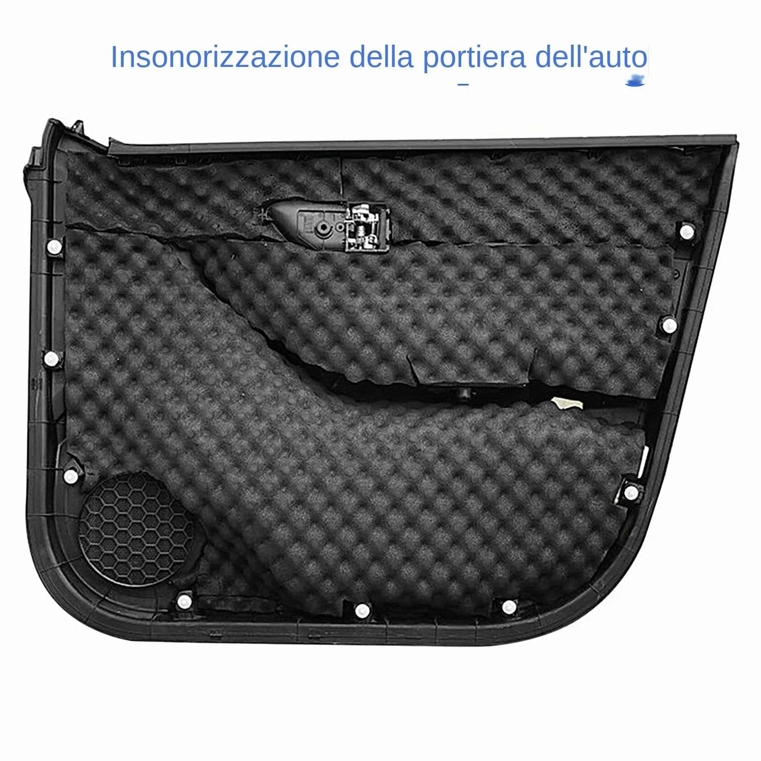 Schiuma Fonoisolante | Motore Automobilistico, Calore, Suono, Rumore, Isolamento, Imbottitura, Imbottitura Per Cofano 'auto, Per Motore Del Cofano Automatico