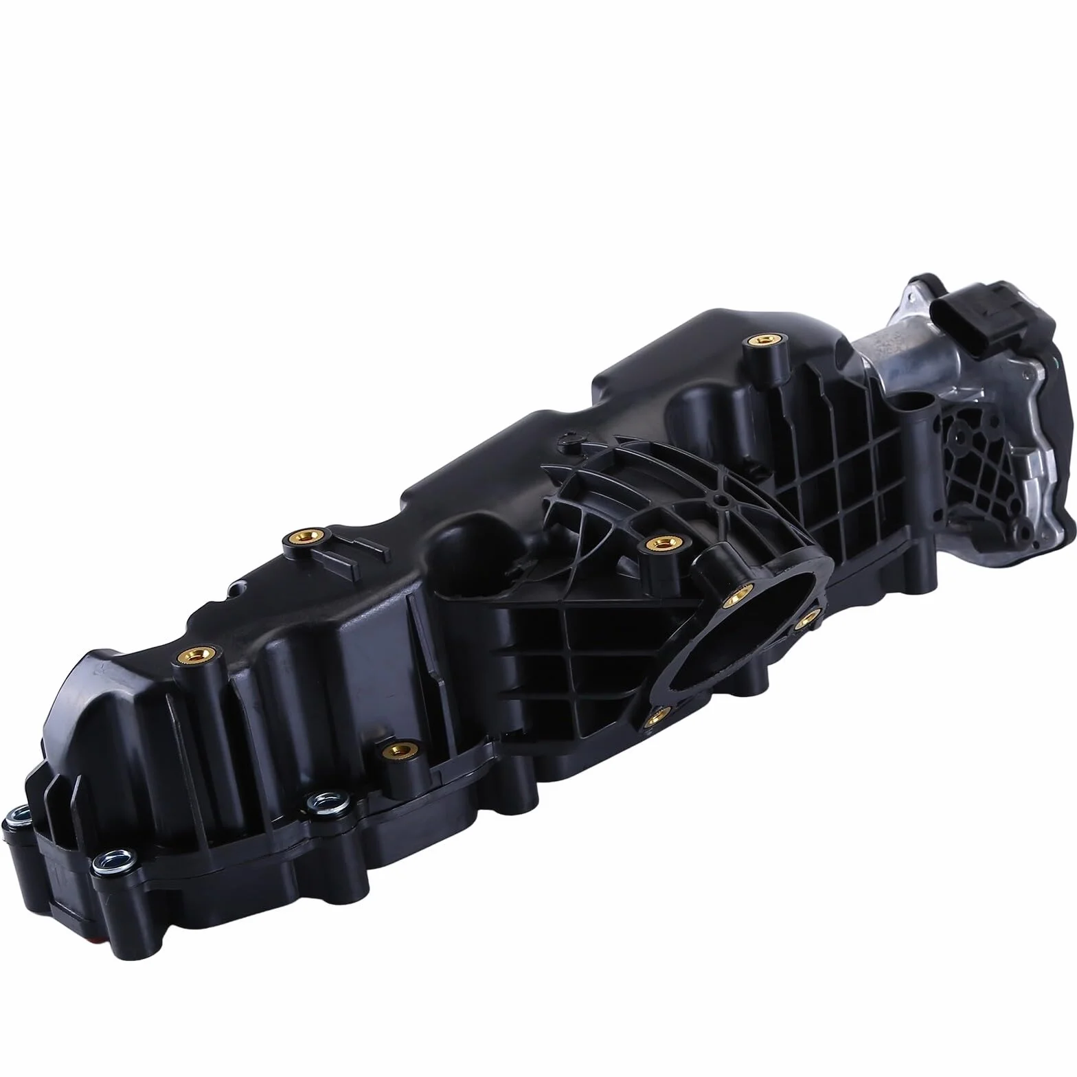 Collettore di aspirazione con guarnizione, 03L129711AG Collettore di aspirazione Modulo di aspirazione compatibile con Audi A3 A4 A5 A6 Q5 Seat Exeo Leon Skoda Octavia Yeti Eos Golf Jetta