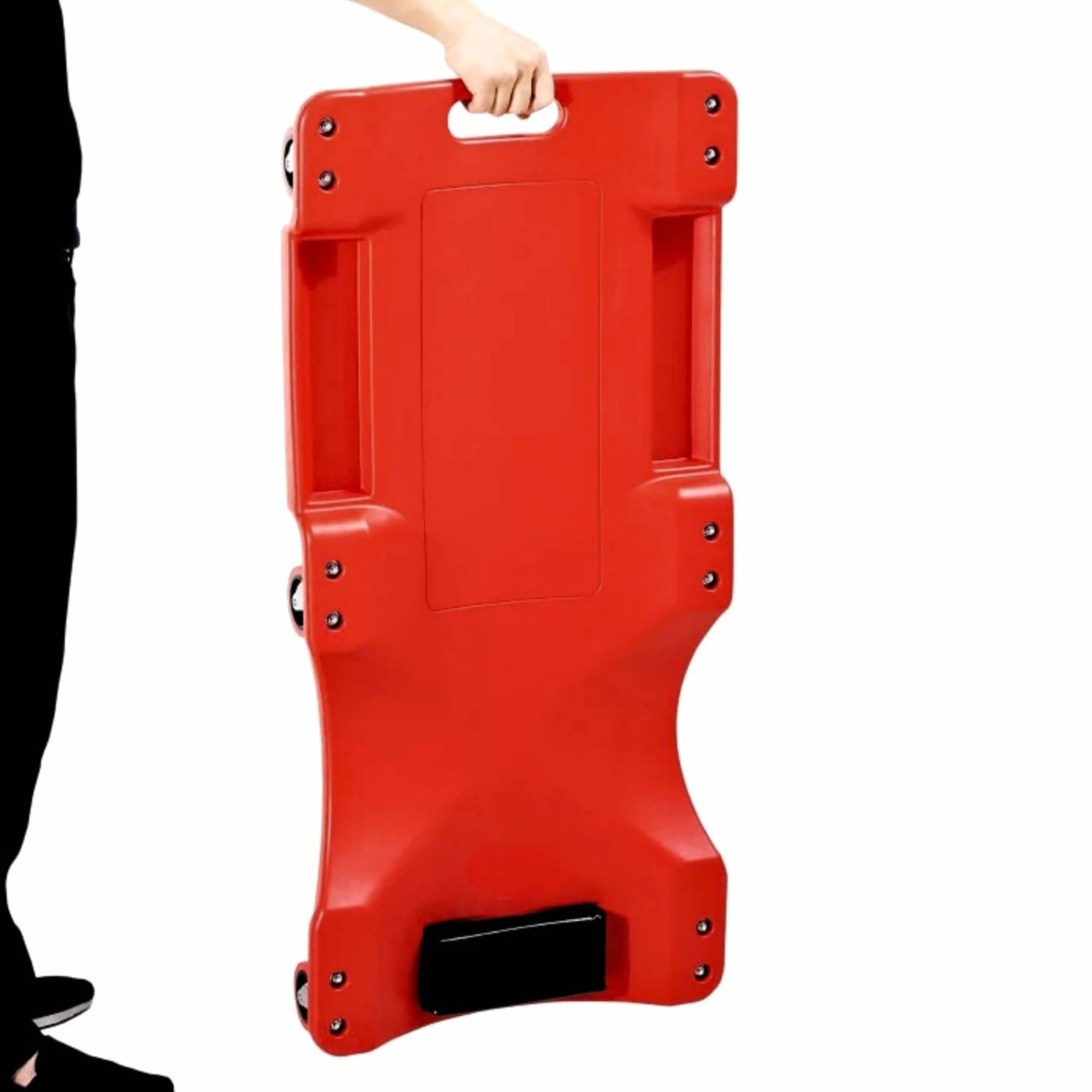 Yasta Carrello Sotto Auto da Meccanico 100cm Lettino Sottomacchina con Ruote e Poggia Testa per Officina